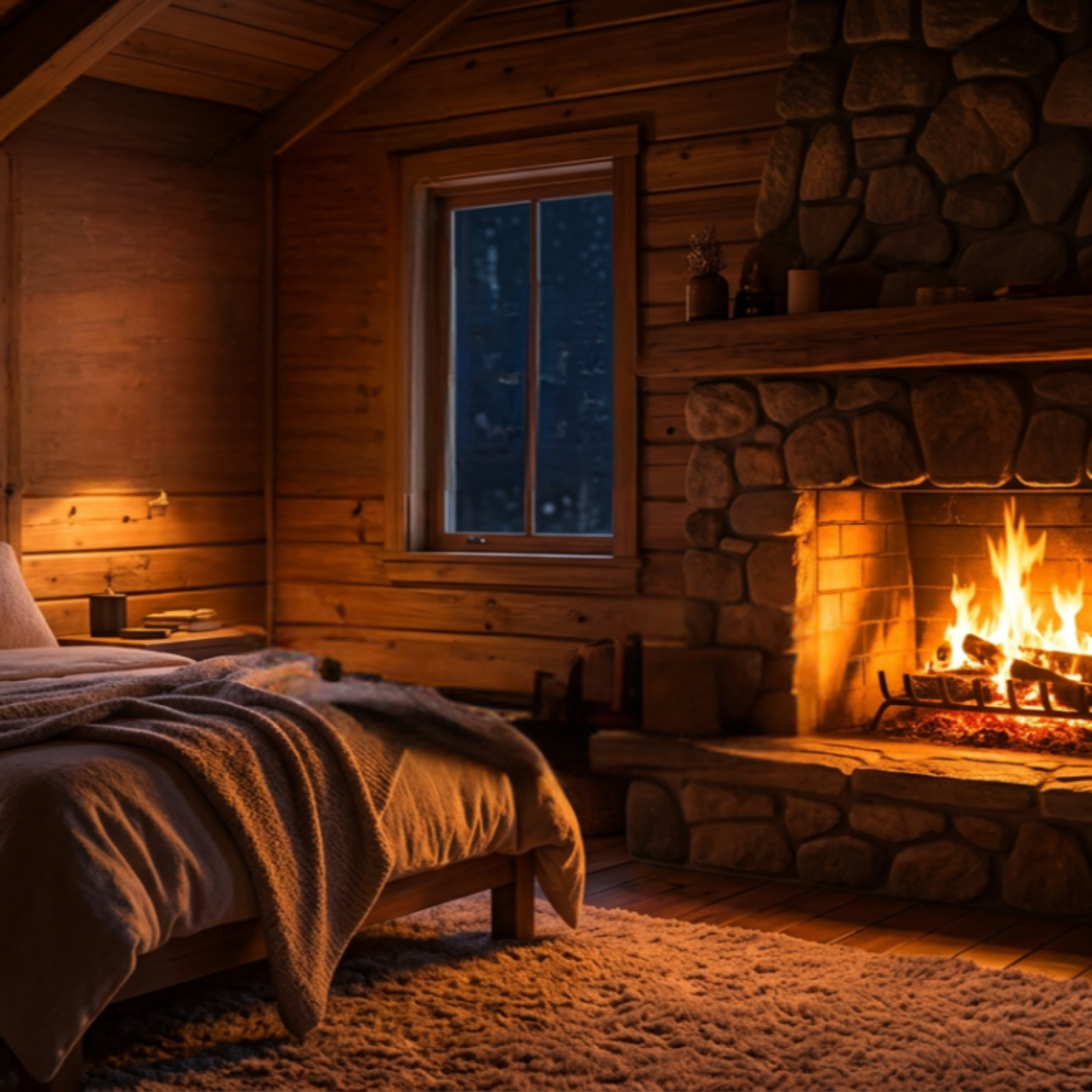 The Warmth Stays Long After the Flames Do | Sleep Hypnosis episode artwork
