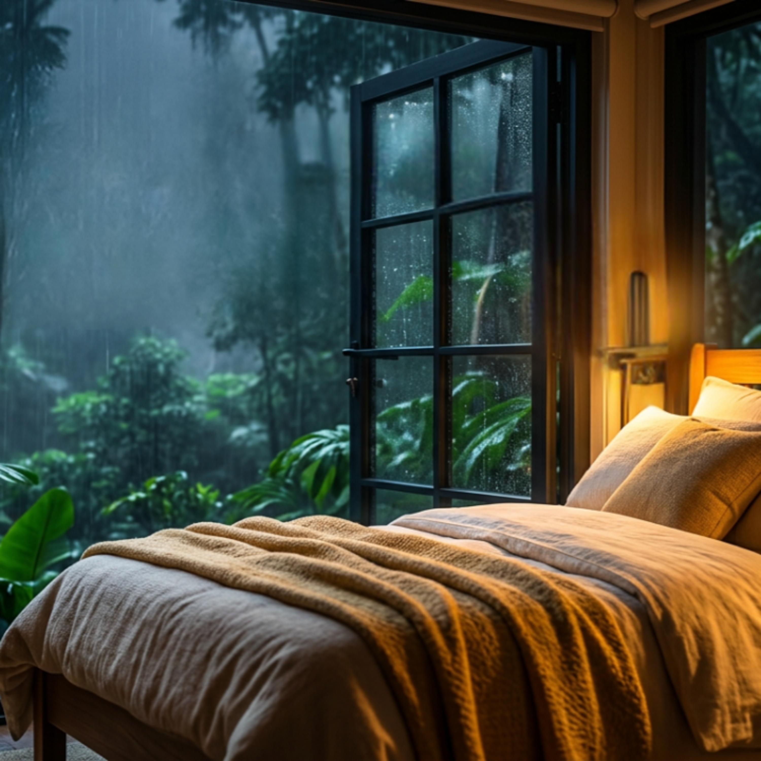 Sheltered by the Rainforest | Sleep Hypnosis in the Rain episode artwork