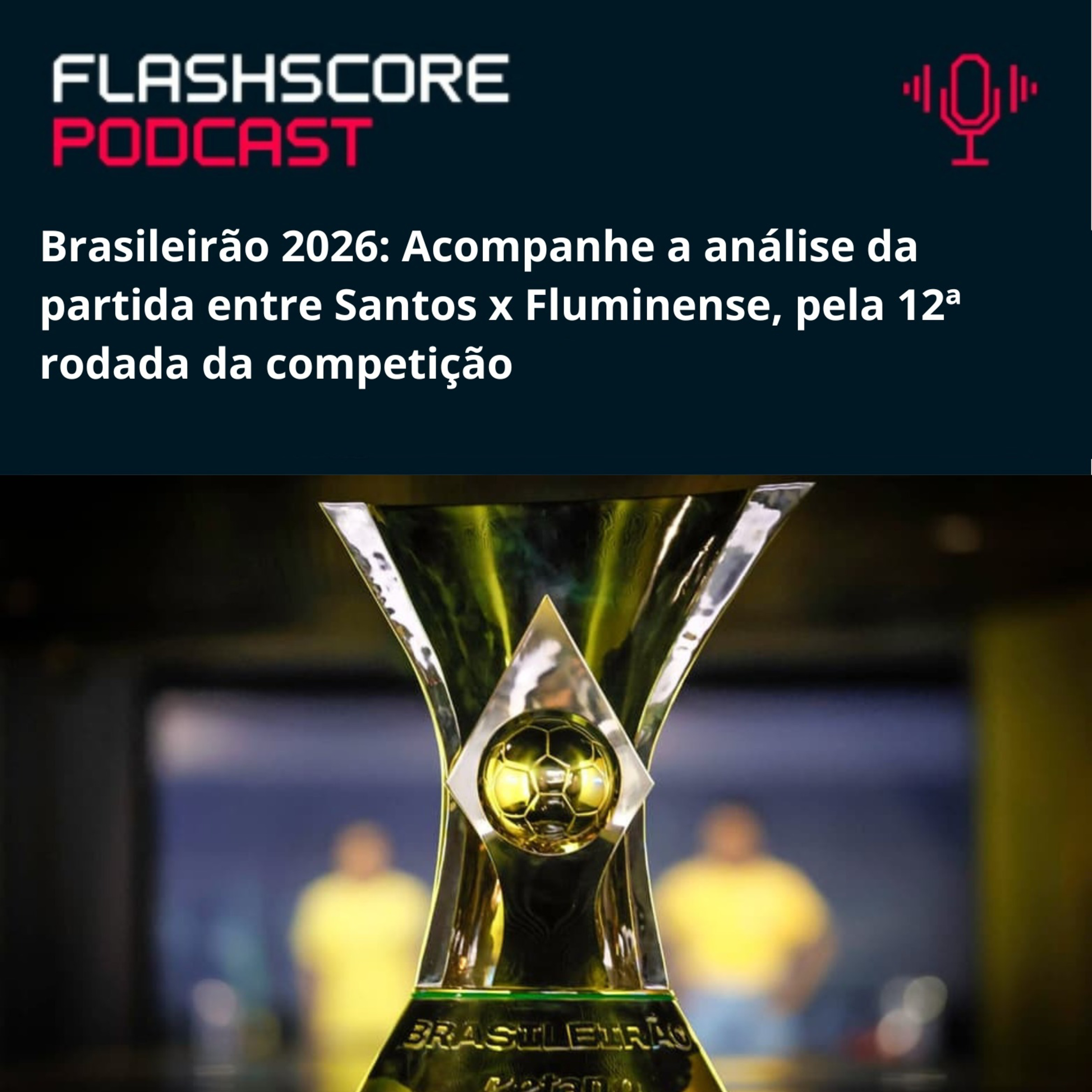 SANTOS x FLUMINENSE | PRÉ-JOGO BRASILEIRÃO episode artwork