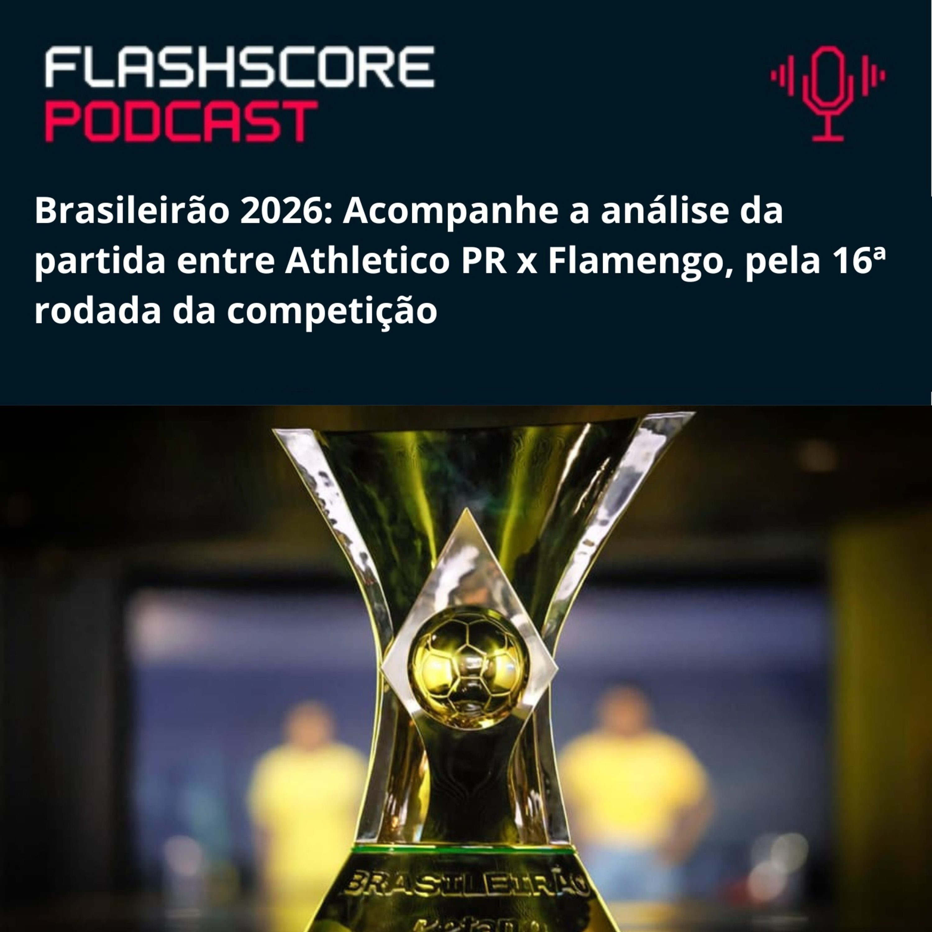 BRASILEIRÃO: ATHLETICO PR x FLAMENGO | PRÉ-JOGO episode artwork