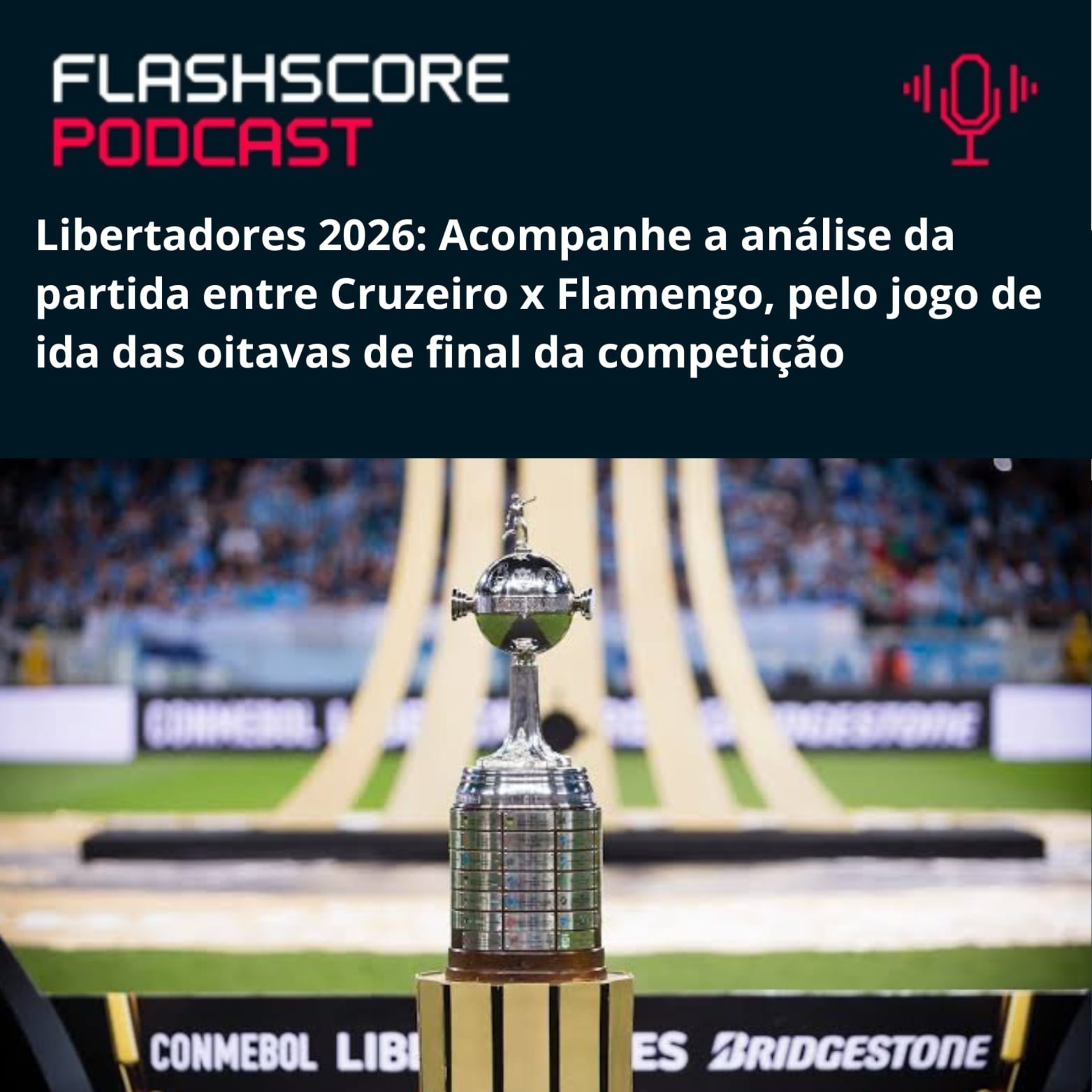 PRÉ-JOGO CRUZEIRO X FLAMENGO | OITAVAS DE FINAL LIBERTADORES 2026 episode artwork