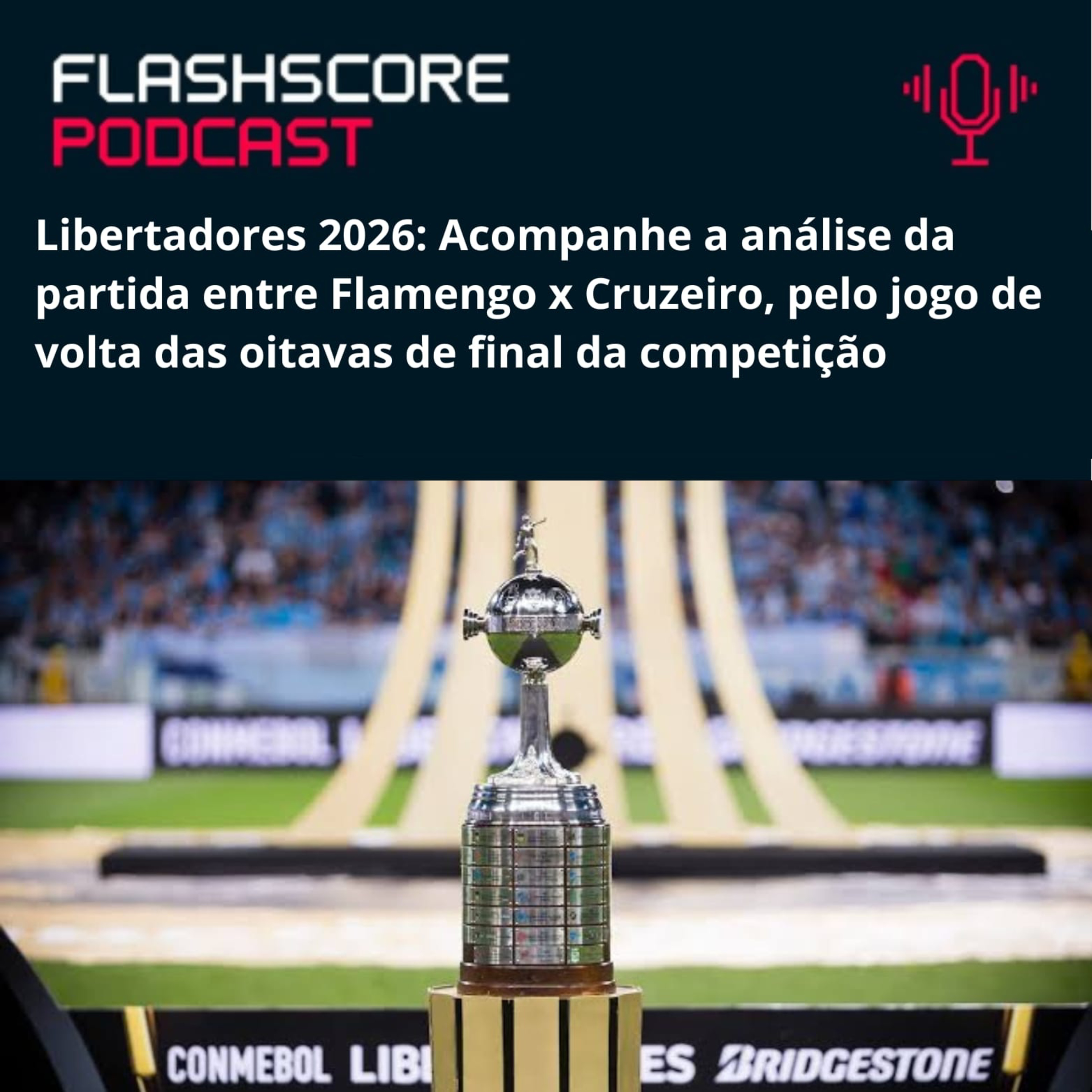 PRÉ-JOGO FLAMENGO X CRUZEIRO | OITAVAS DE FINAL LIBERTADORES 2026 episode artwork