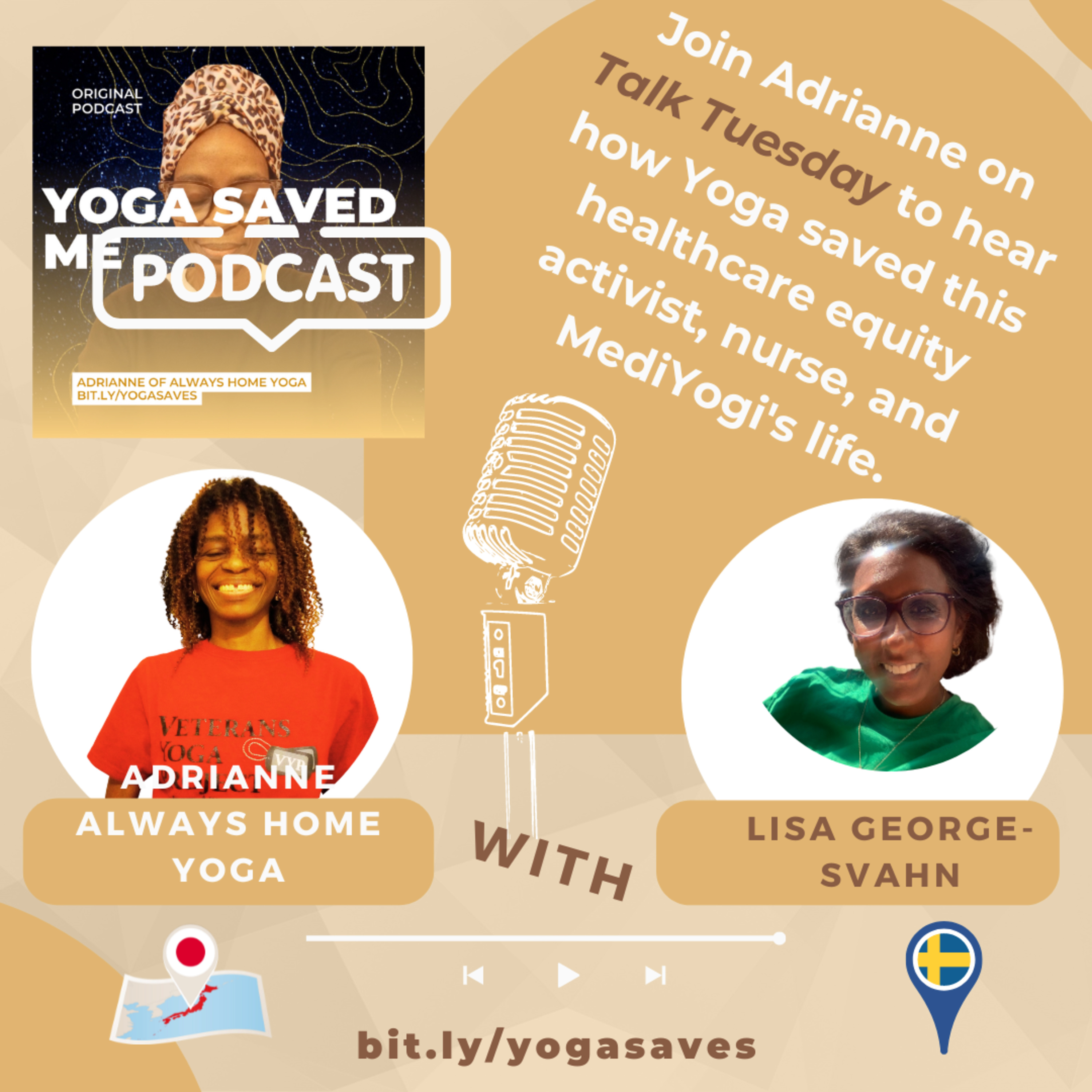 How Yoga Saved My Life + MediYoga Meditation: Talk Tuesday with Lisa George Svahn episode artwork