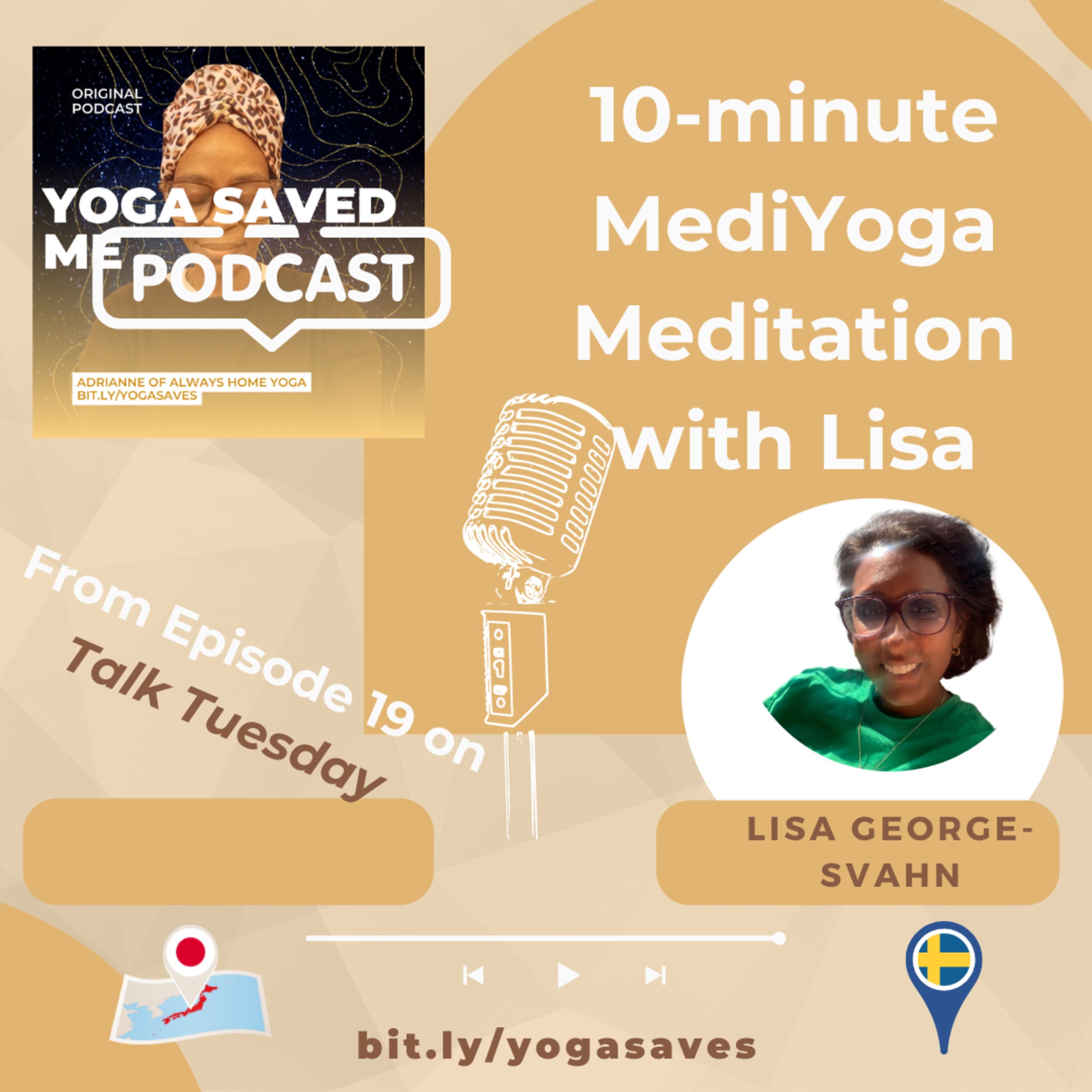 10-Minute MediYoga Meditation with Lisa George Svahn episode artwork