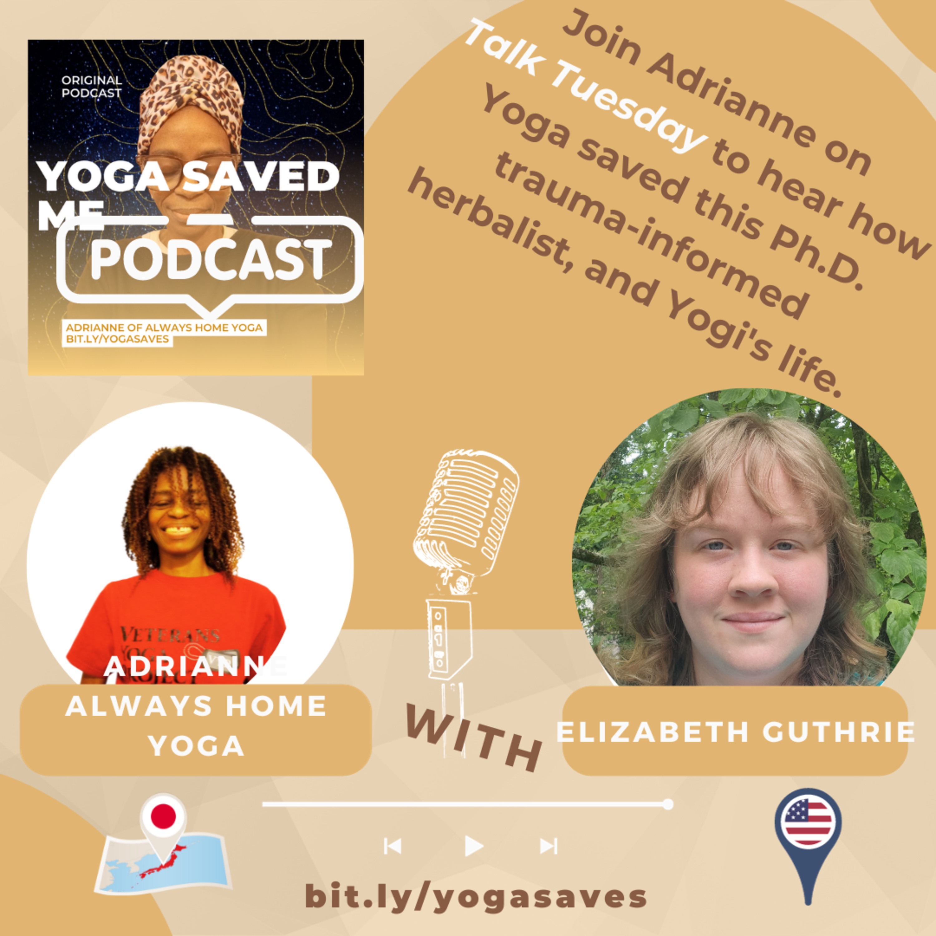 How Yoga Saved My Life: Talk Tuesday with Elizabeth Guthrie, PhD episode artwork
