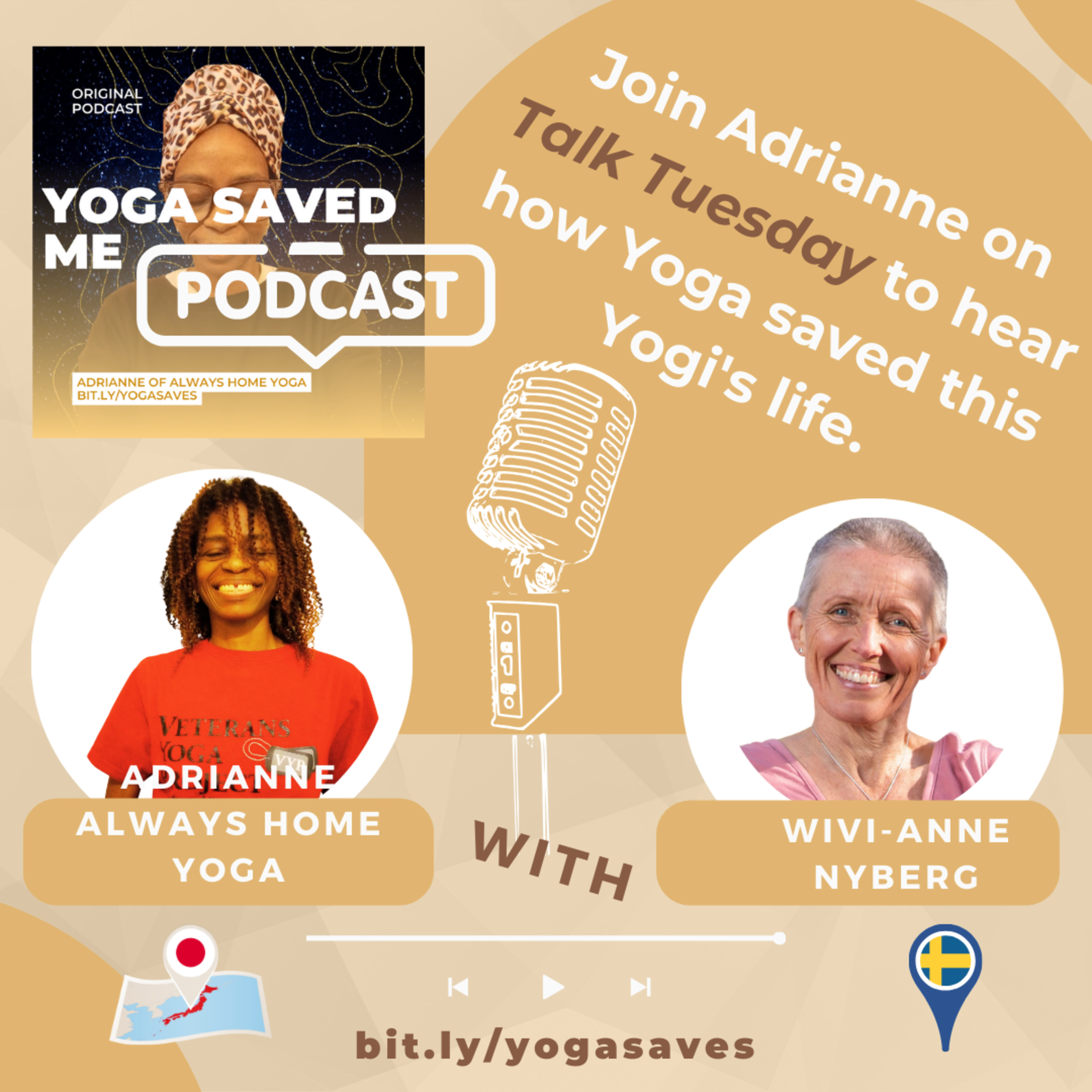 How Yoga Saved My Life: Talk Tuesday with Wivi-Anne Nyberg episode artwork