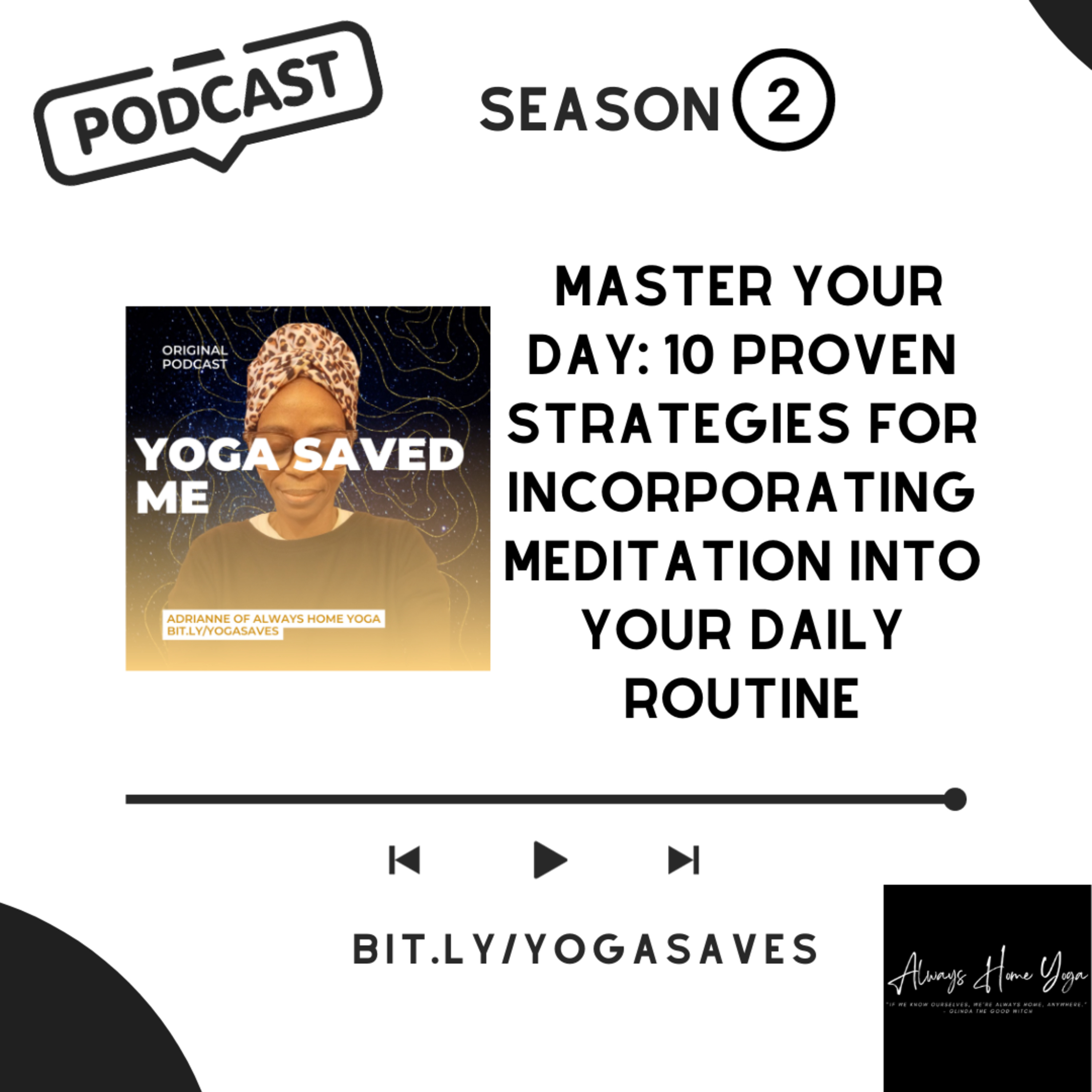 Master Your Day: 10 Proven Strategies for Incorporating Meditation into Your Daily Routine episode artwork