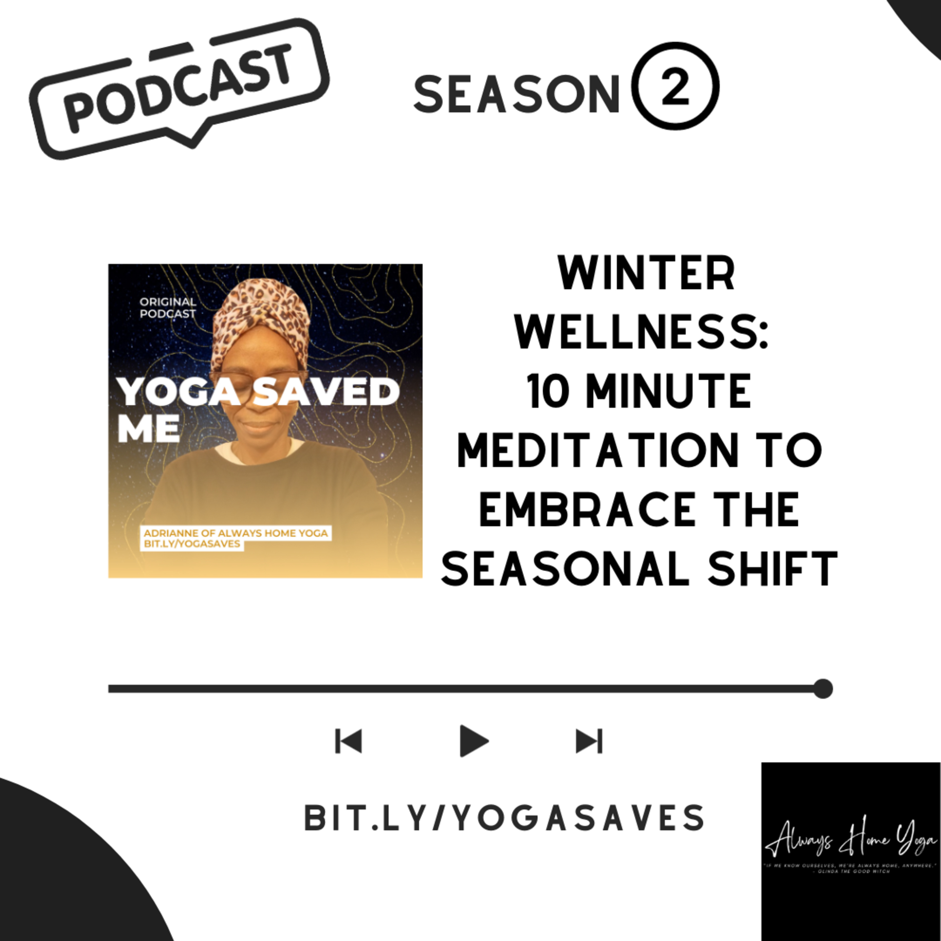 Winter Wellness: 10 Minute Meditation to Embrace the Seasonal Shift episode artwork