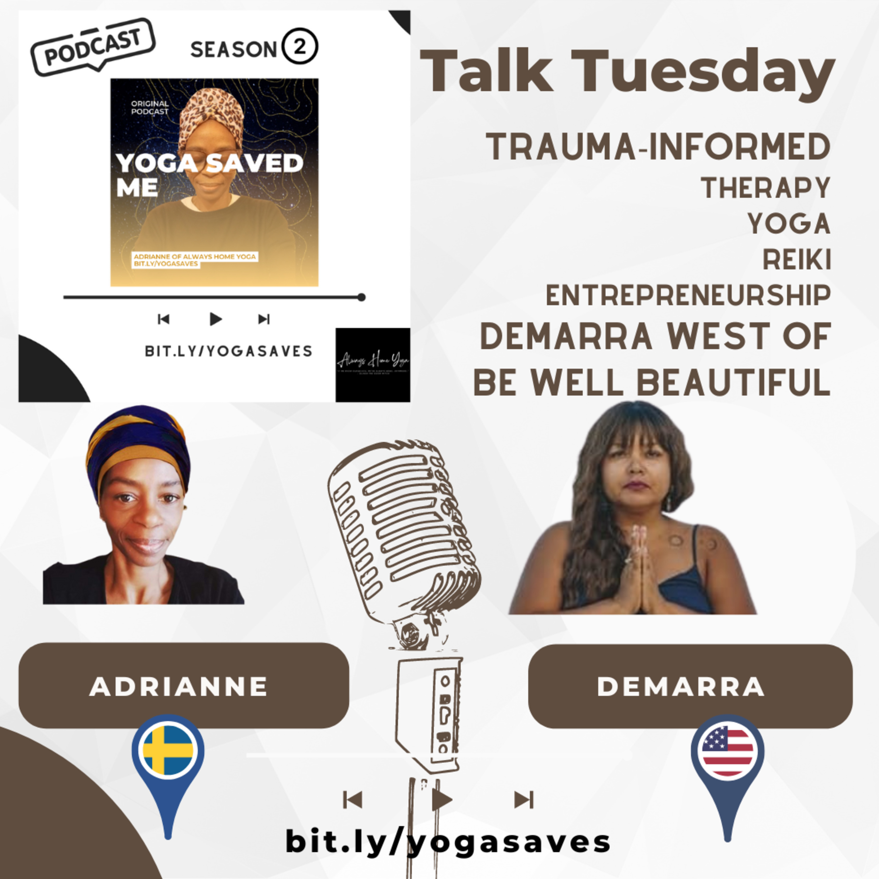 Resiliency, Therapy and Paying it Forward: Demarra West Talk Tuesday episode artwork