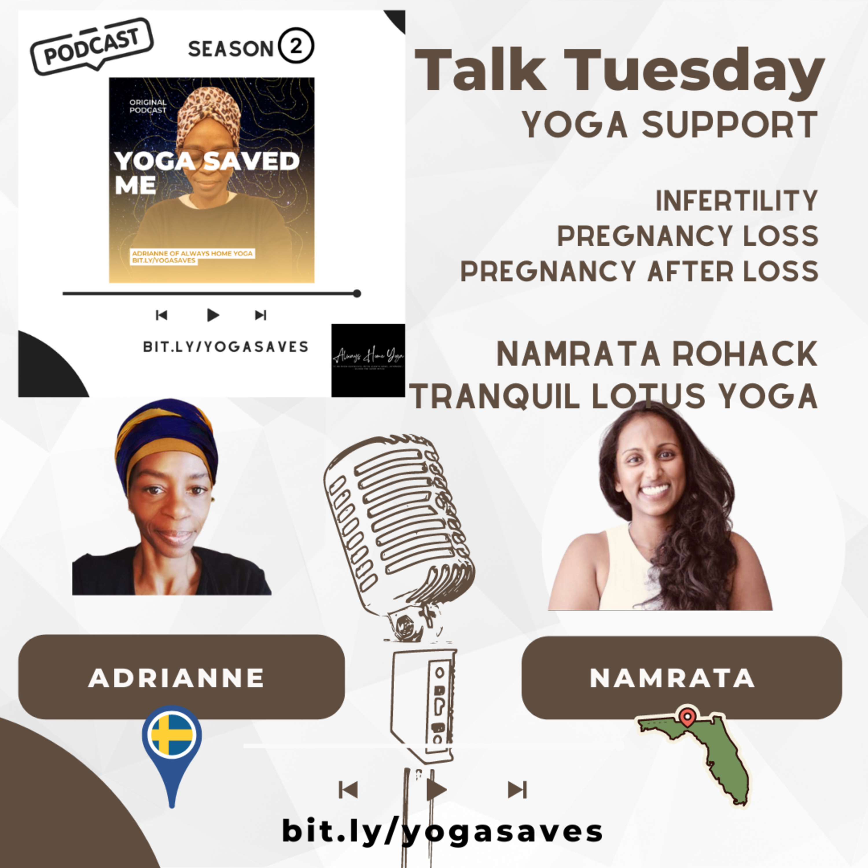 Yoga Support for Infertility: Namrata Rohack on Talk Tuesday episode artwork