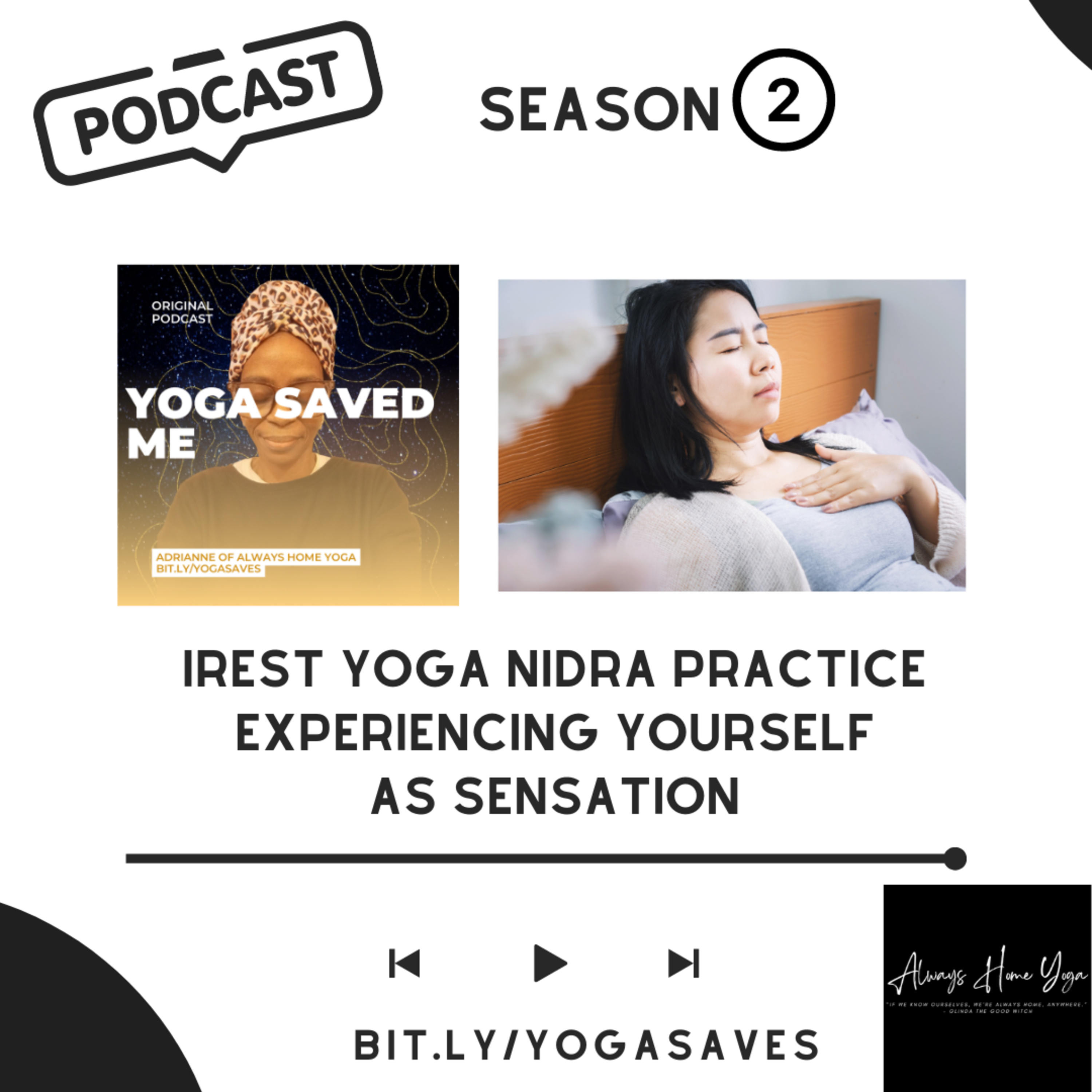 iRest Yoga Nidra: Experiencing Yourself as Sensation Discover Your Non-Separate Wholeness episode artwork