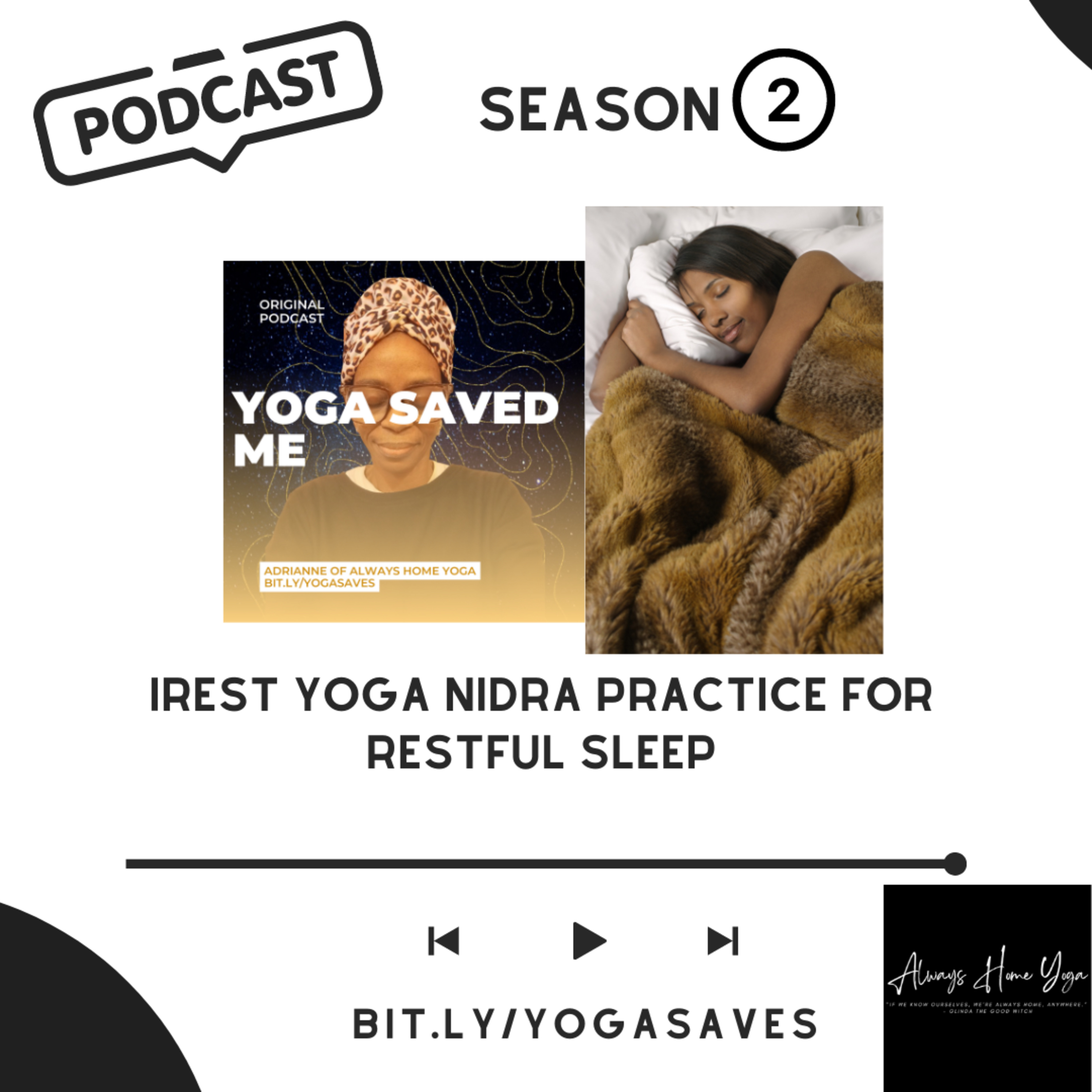 iRest Yoga Nidra Practice for Restful Sleep episode artwork