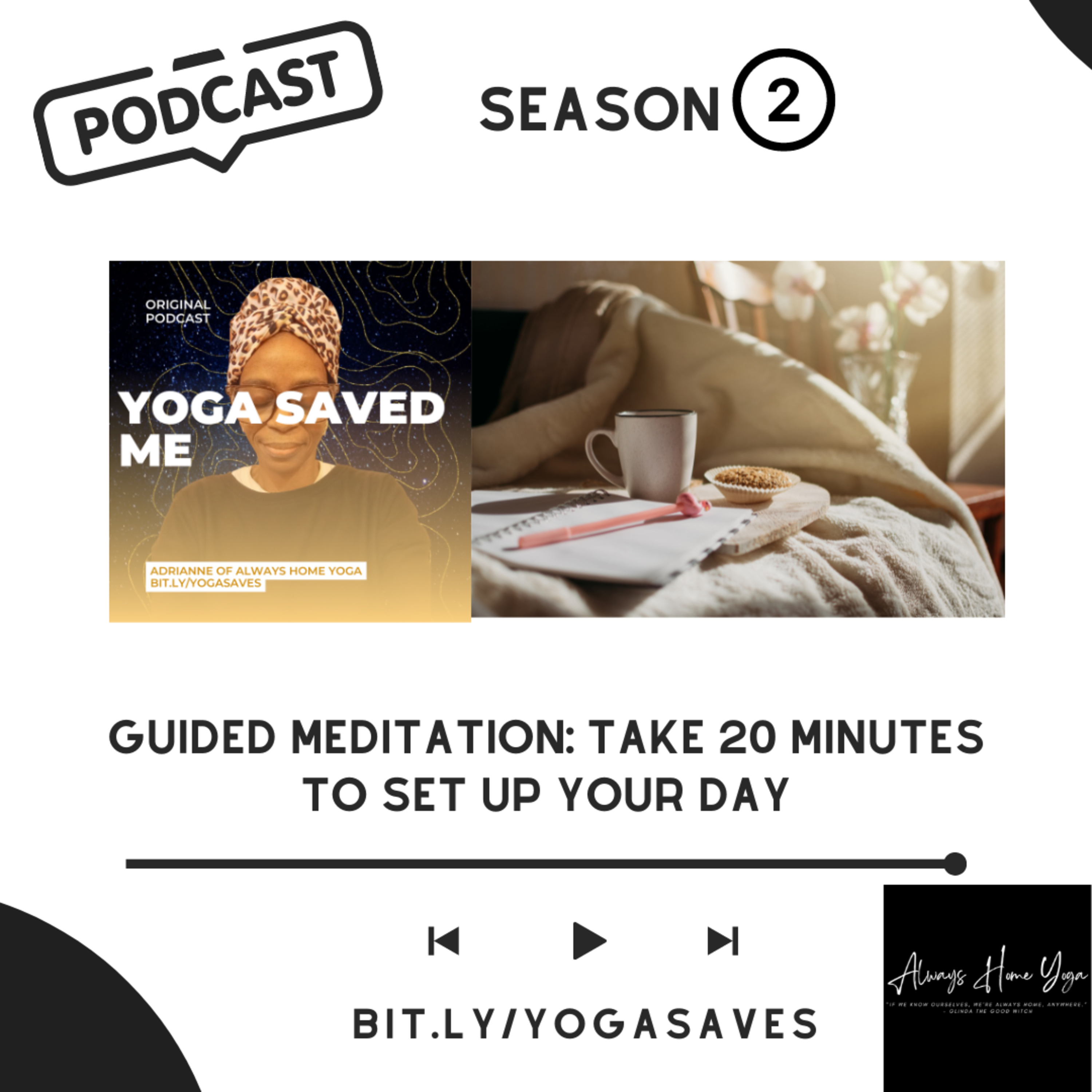 Take 20-minutes to Set Up Your Day episode artwork