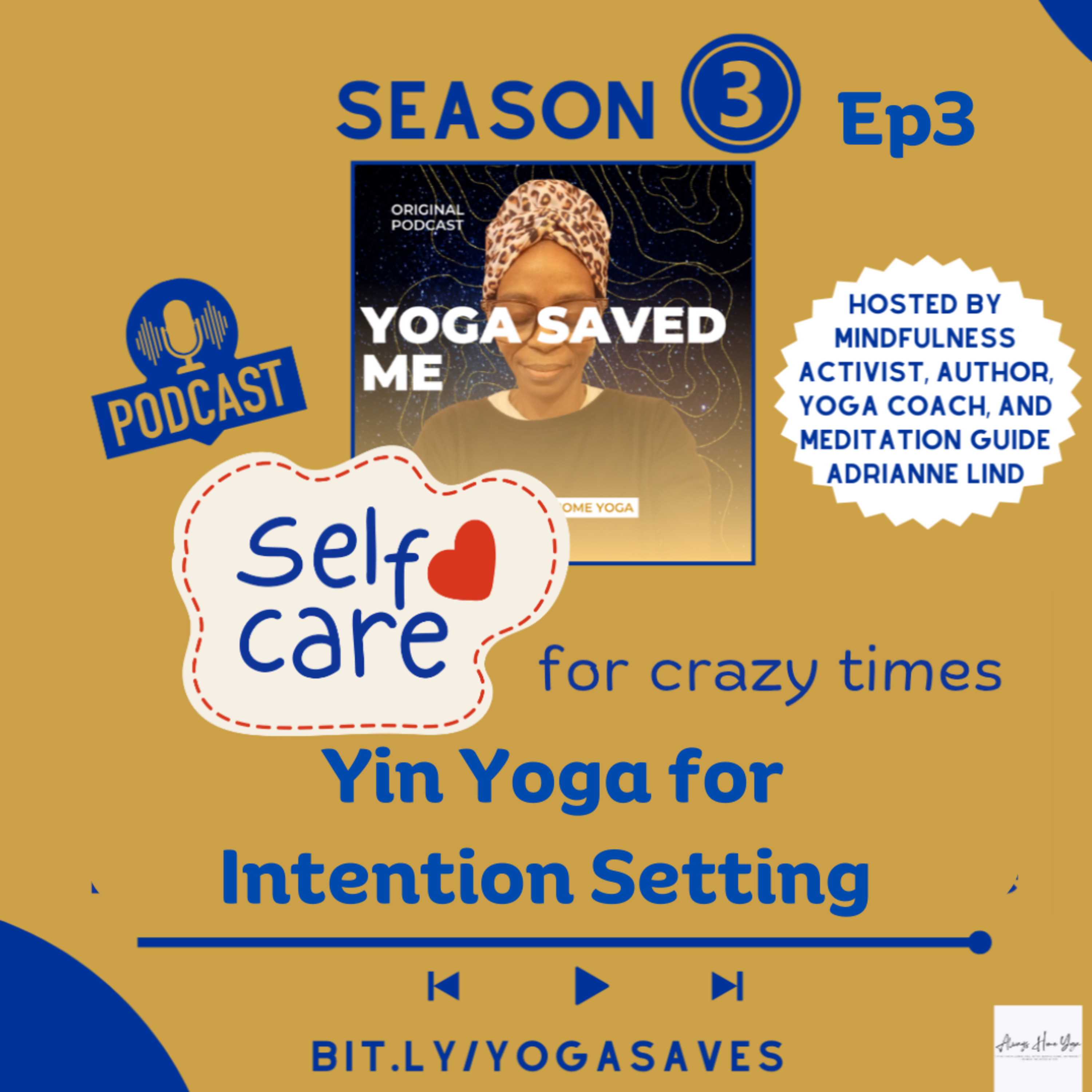 Yin Yoga for Intention Setting: Selfcare for Crazy Times episode artwork