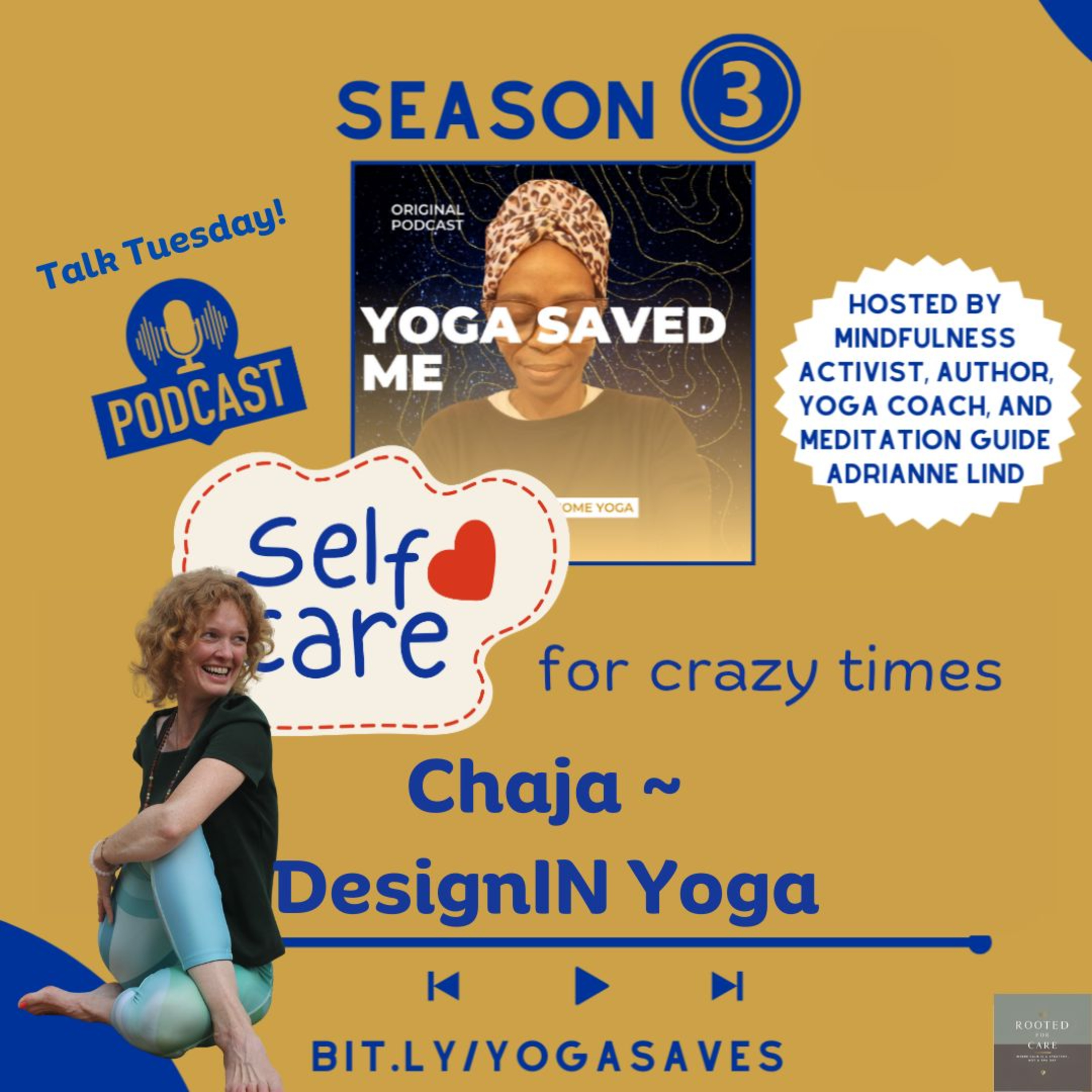 Chaja van Boesschoten from DesignIN Yoga on Talk Tuesday episode artwork