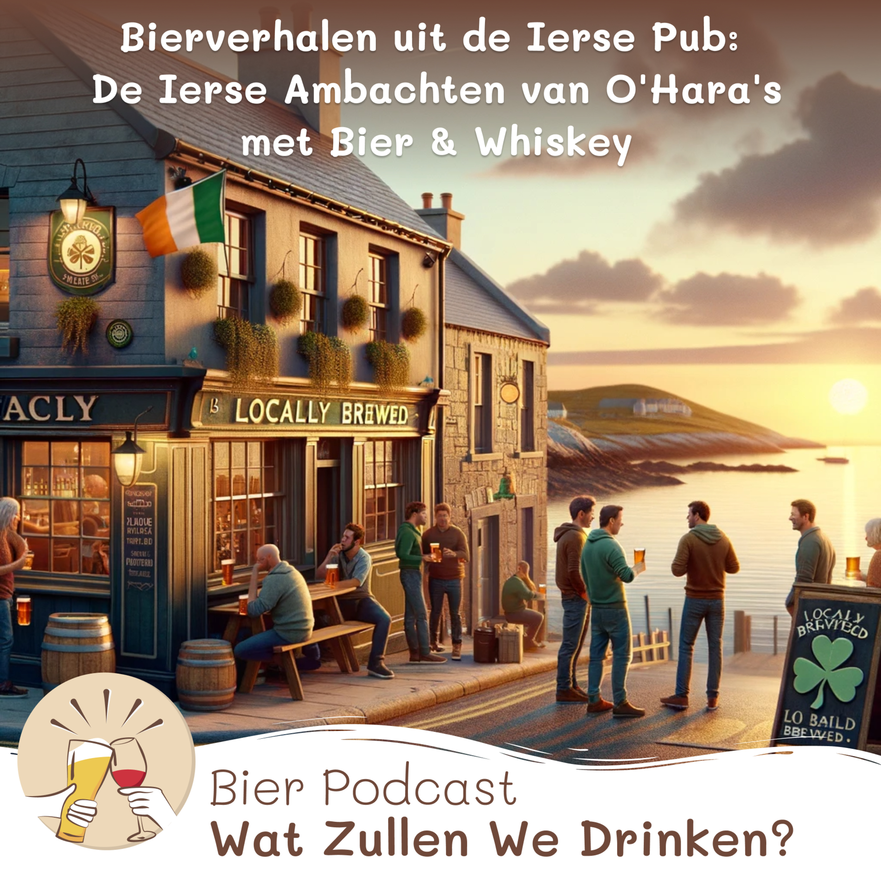 #48 🍺 Bierverhalen uit de Ierse Pub: De Ierse Ambachten van O'Hara's met Bier & Whiskey " episode artwork