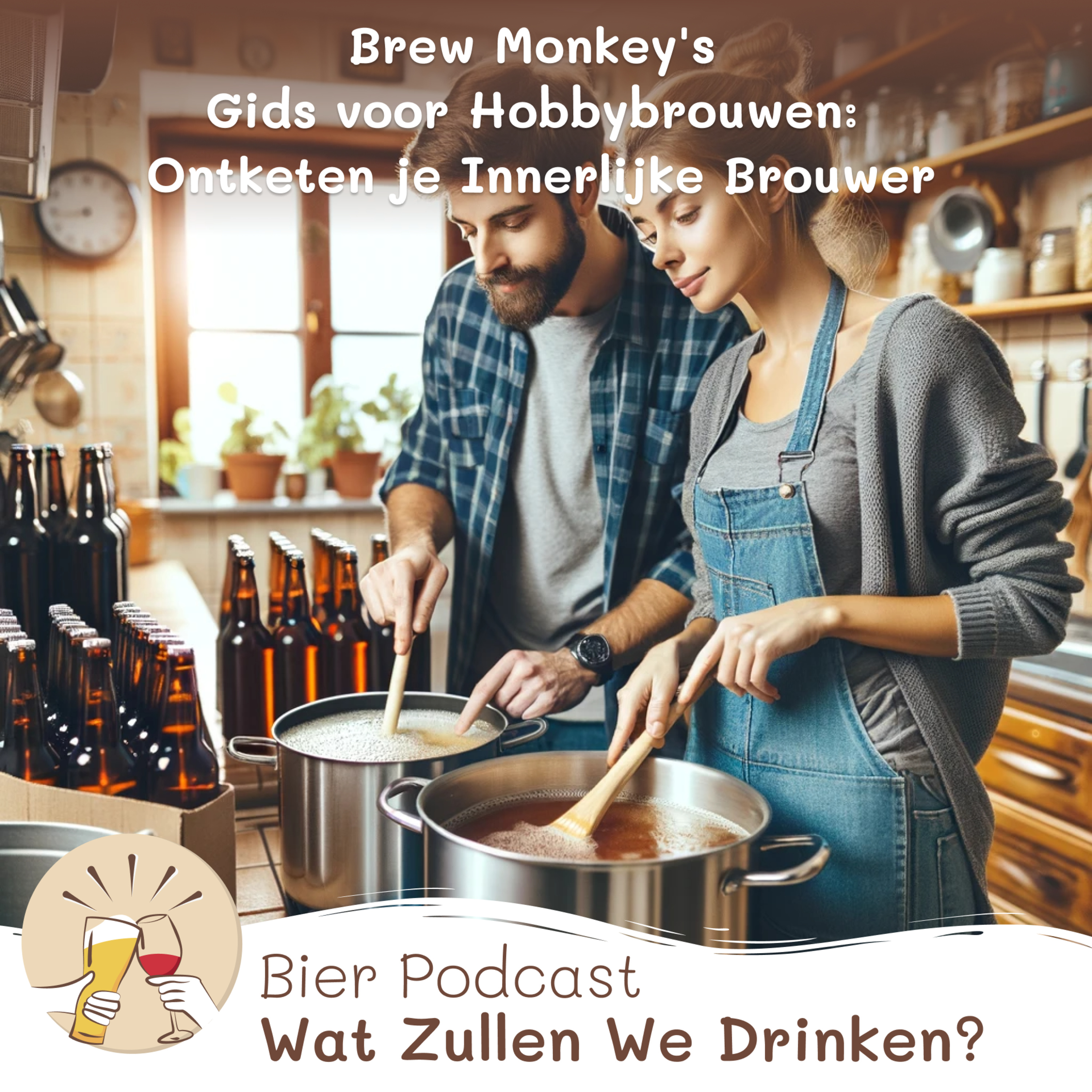 #54 🍺 Brew Monkey's Gids voor Hobbybrouwen: Ontketen je Innerlijke Brouwer episode artwork
