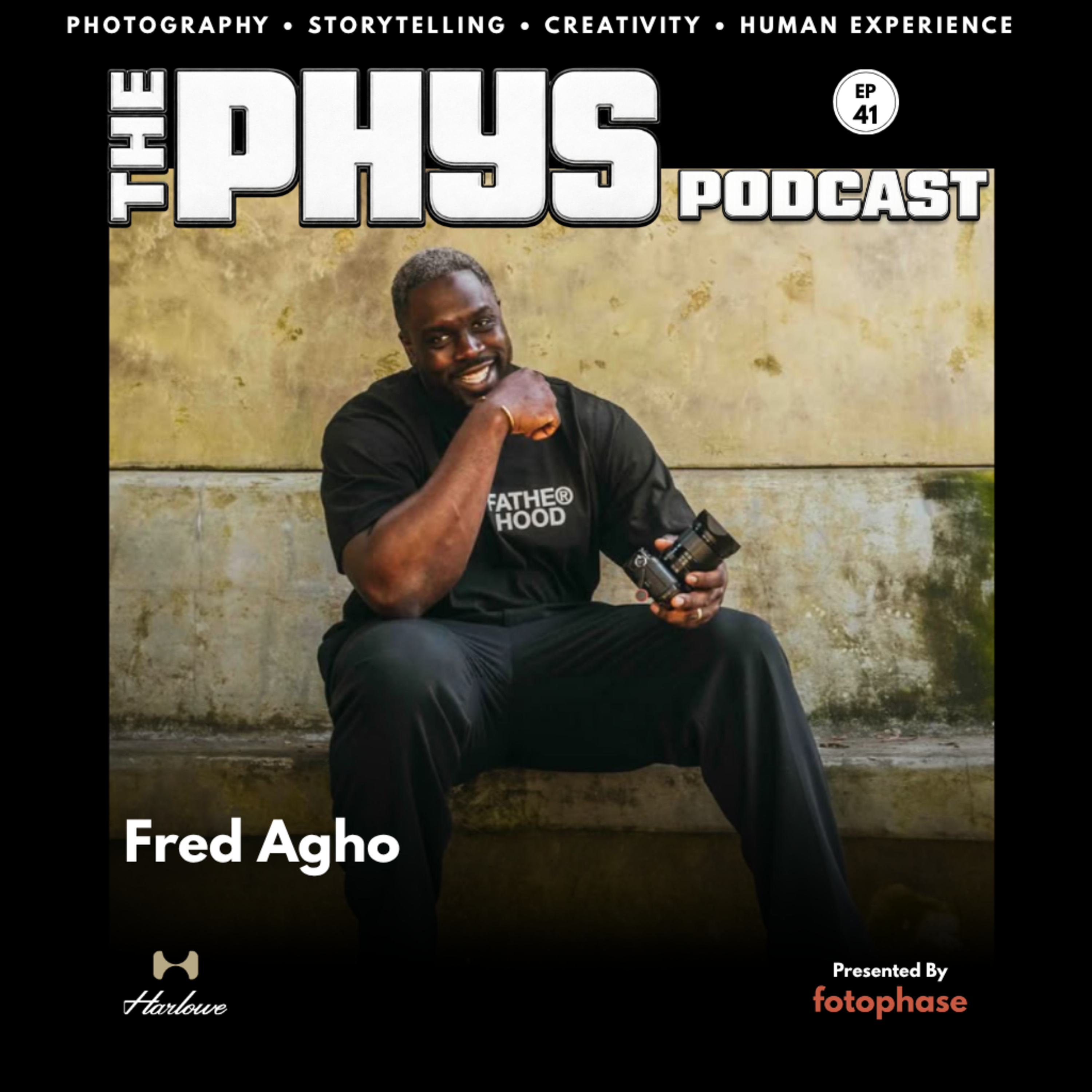 Ep 41 - Fred Agho (Fujifred) on Portrait Photography, Human Connection & Finding Your Calling