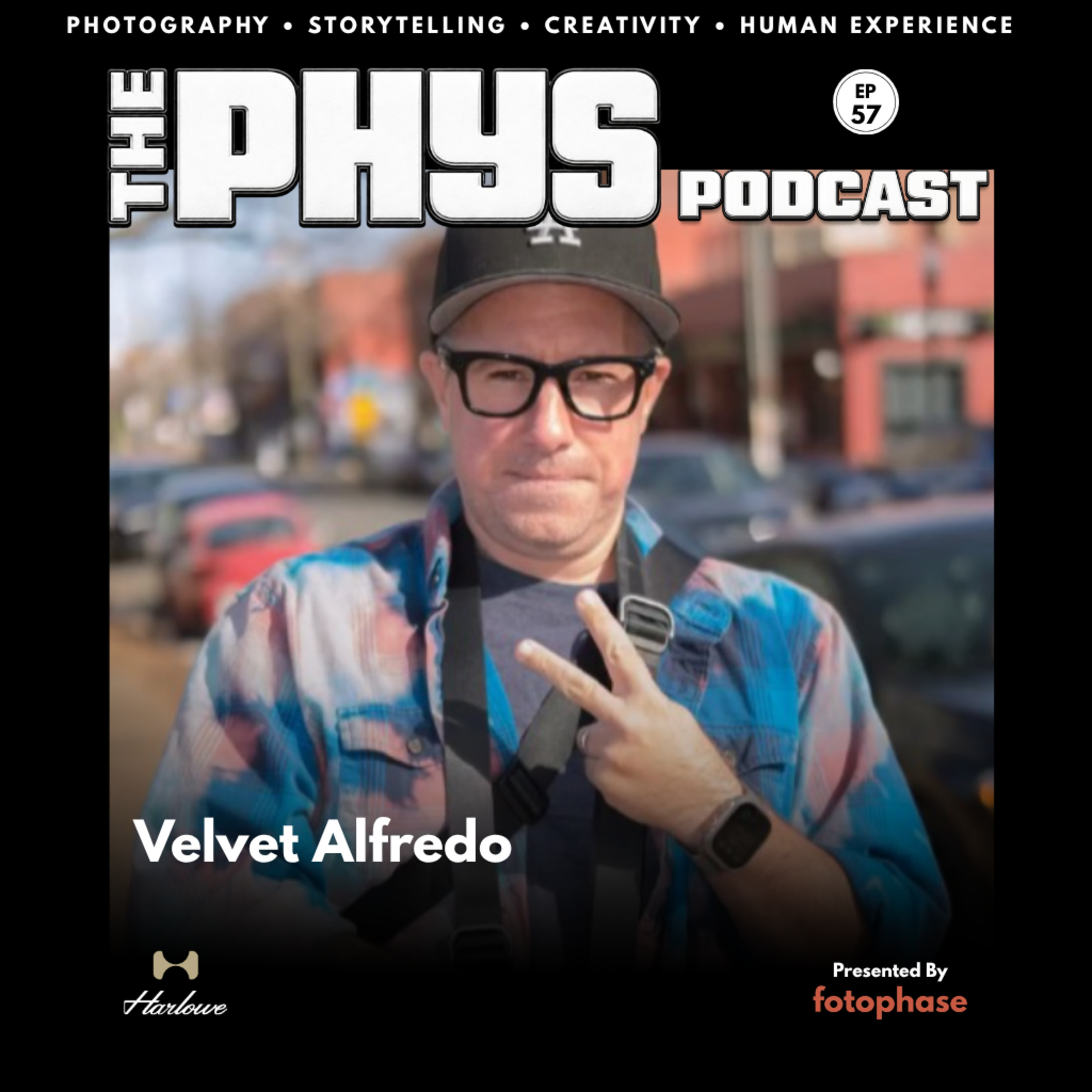 Ep 57 - Velvet Alfredo: Street Portraits, Human Connection & The Art of Seeing People