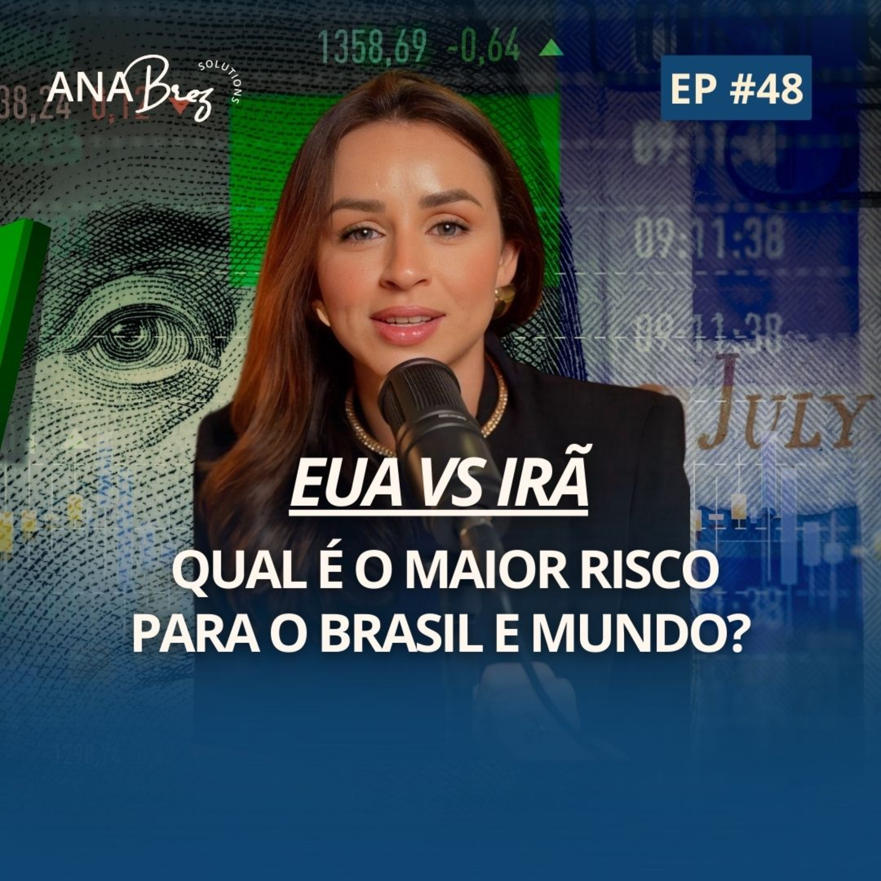#48 - EUA VS IRÃ QUAL É O MAIOR RISCO PARA O BRASIL E MUNDO?