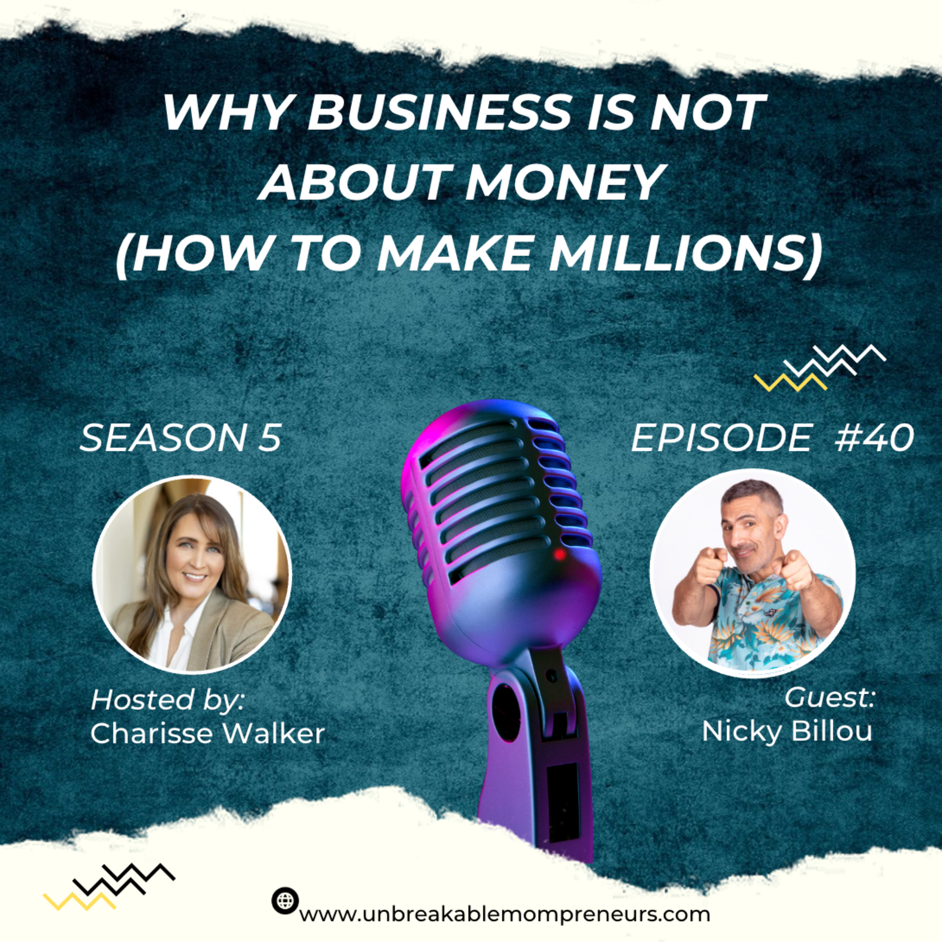 Why Business Is NOT About Money (And How to Actually Make Millions) episode artwork