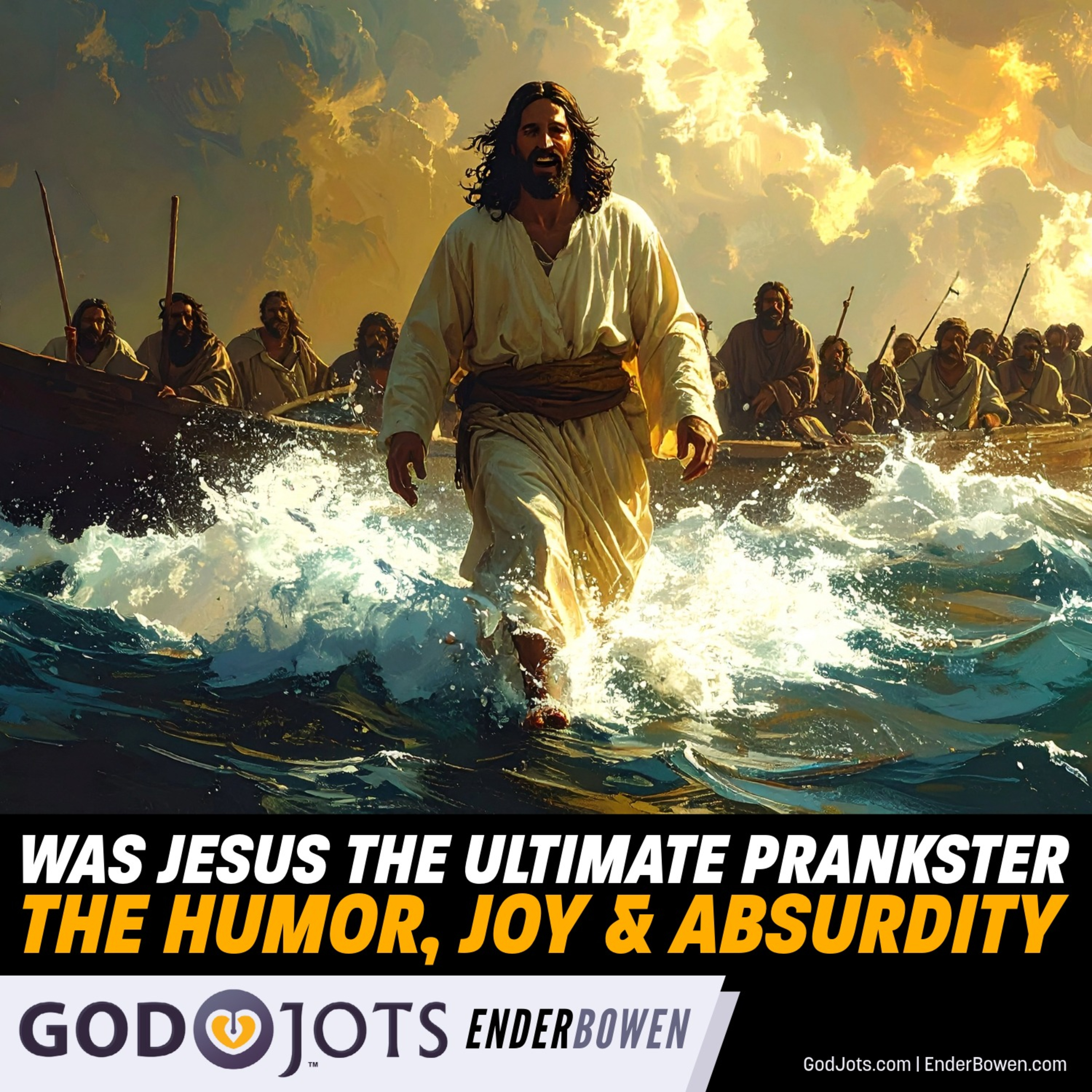 Jesus and Humor: Finding Joy In The Absurdity of His Life episode artwork