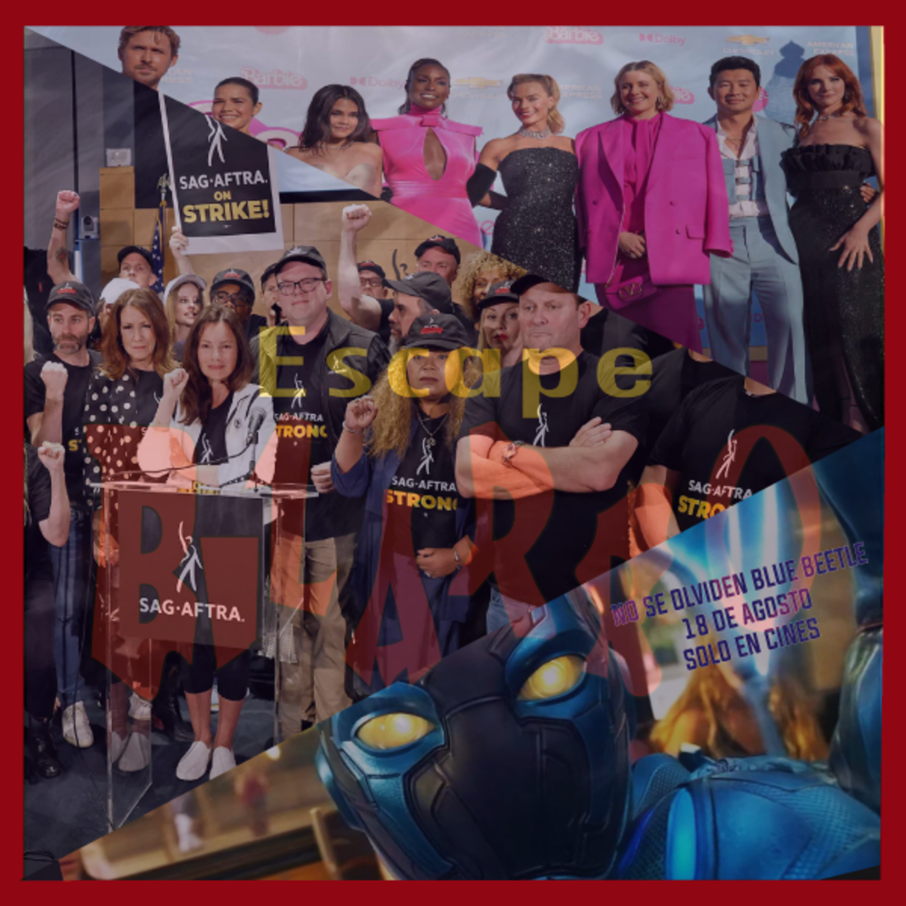 HUELGA HISTÓRICA EN HOLLYWOOD, publicidad de Barbienheimer cancelada, teorías de Deadpool 3 y más episode artwork