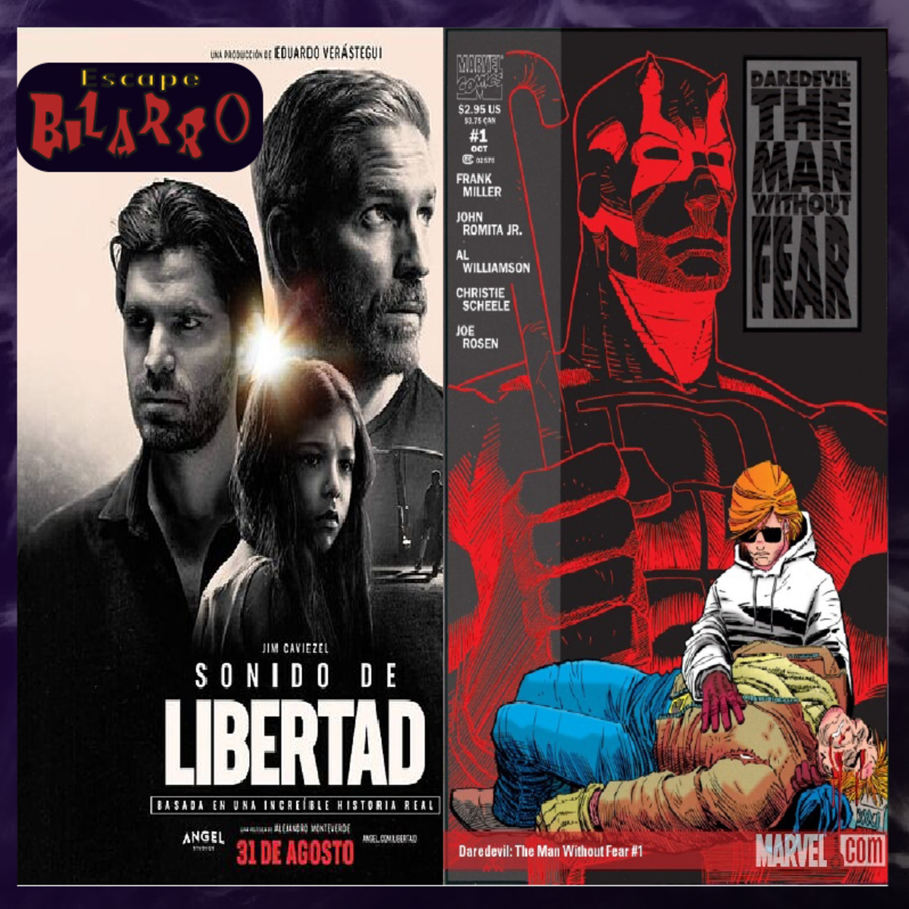 OTRA CONTROVERSIA PARA SOUND OF FREEDOM, CELEBRIDADES SUBASTAN COSAS BIEN CARAS Y EL ORIGEN DE DAREDEVIL  episode artwork