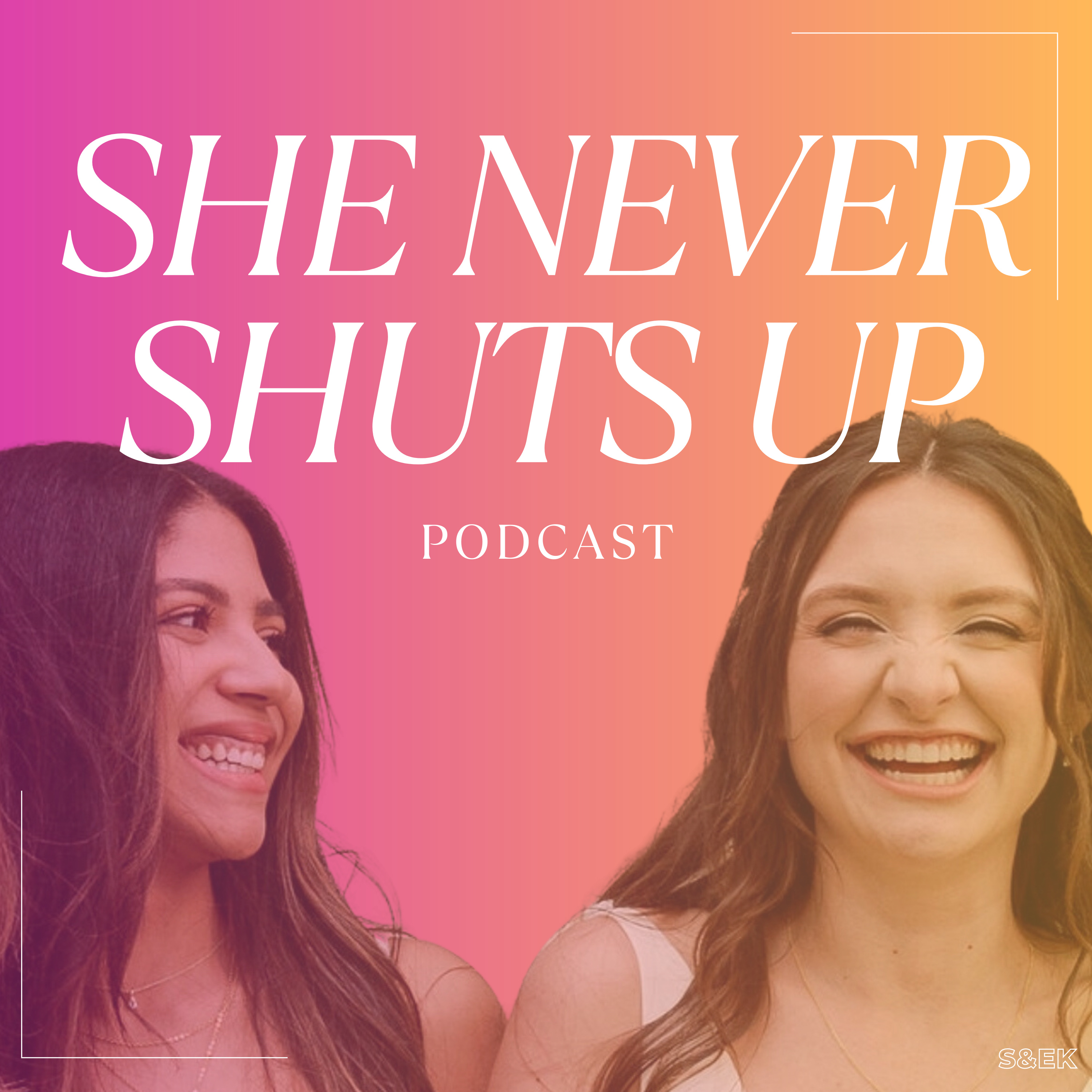 WE NEVER SHUT UP episode artwork