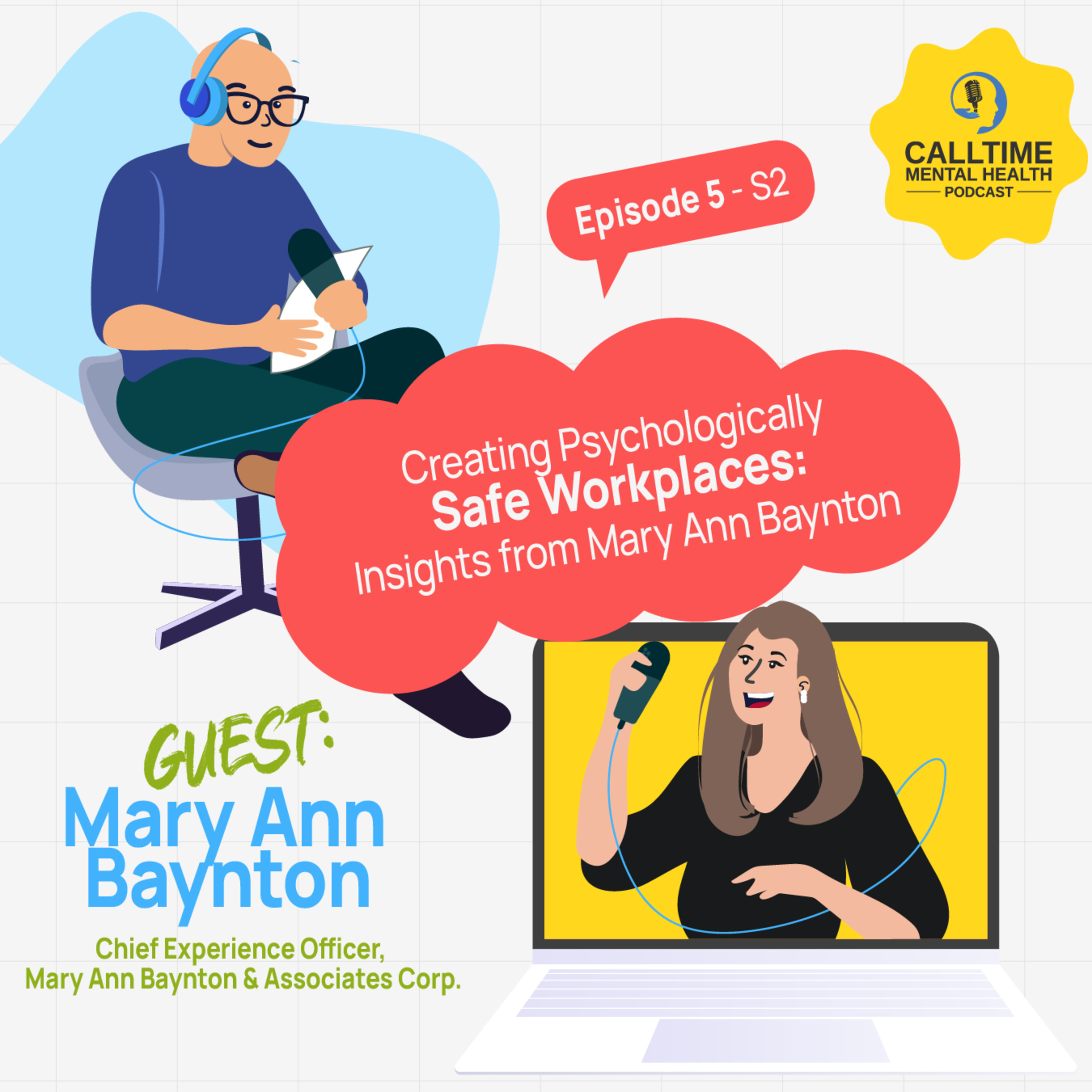 Creating Psychologically Safe Workplaces episode artwork