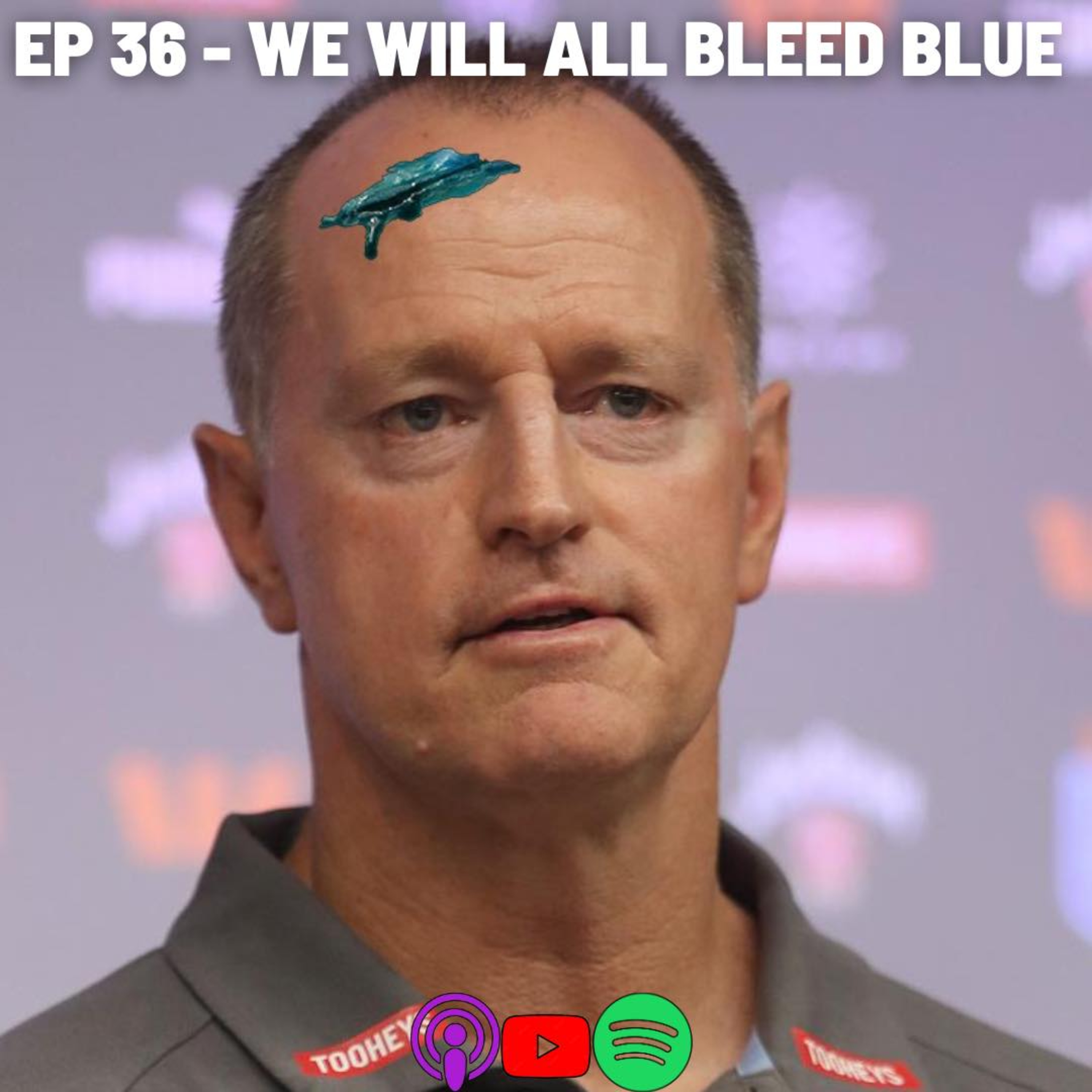 Ep 36- We All Bleed Blue episode artwork