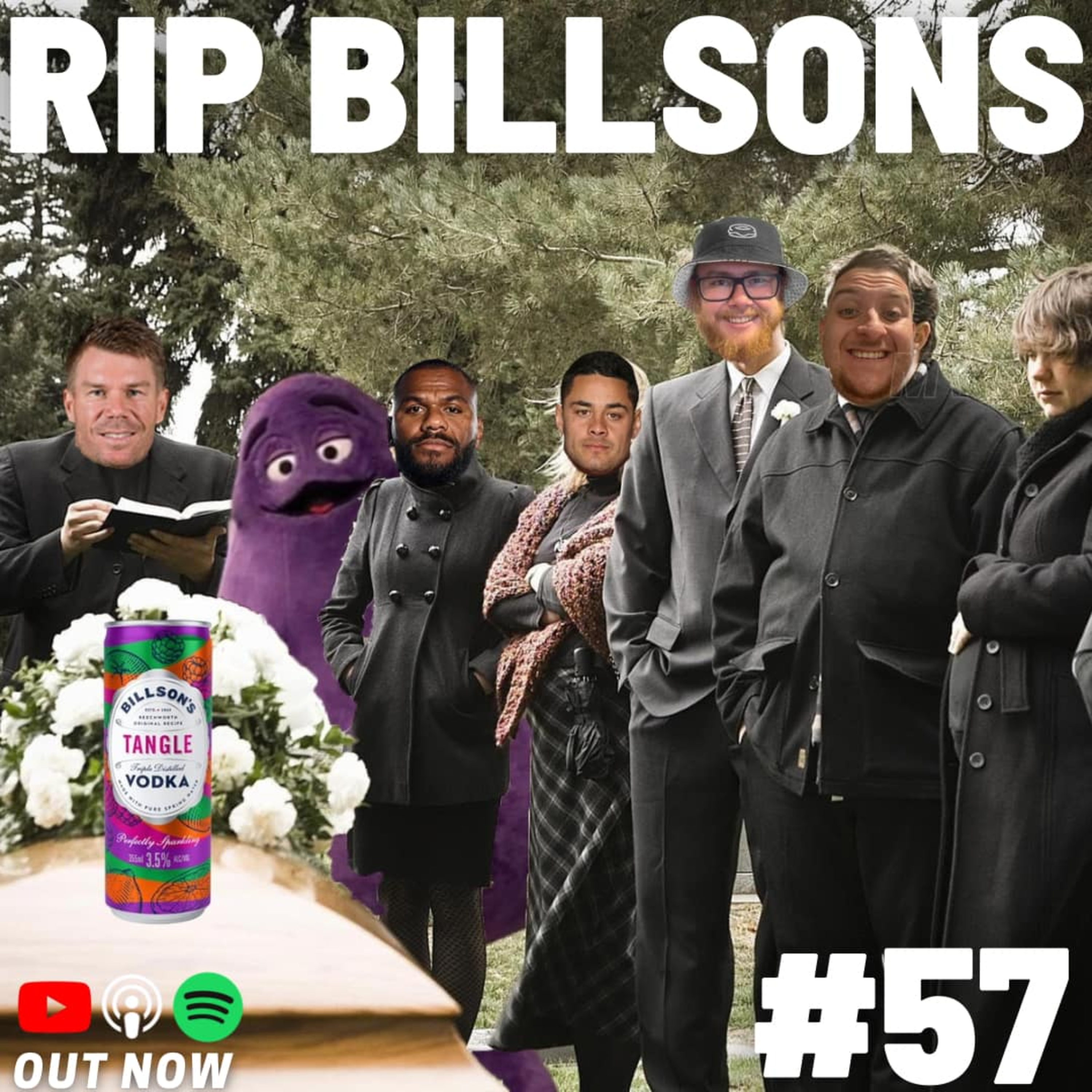 Ep 57- RIP Billson's episode artwork