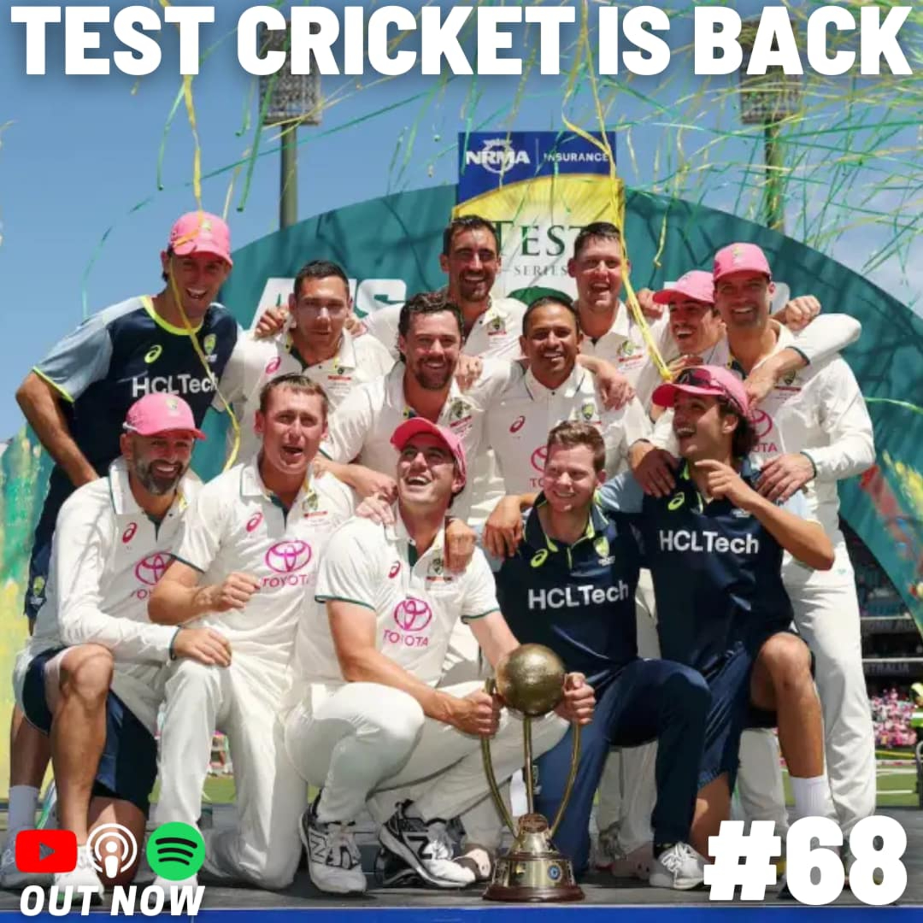 Ep 68- Test Cricket is Back episode artwork