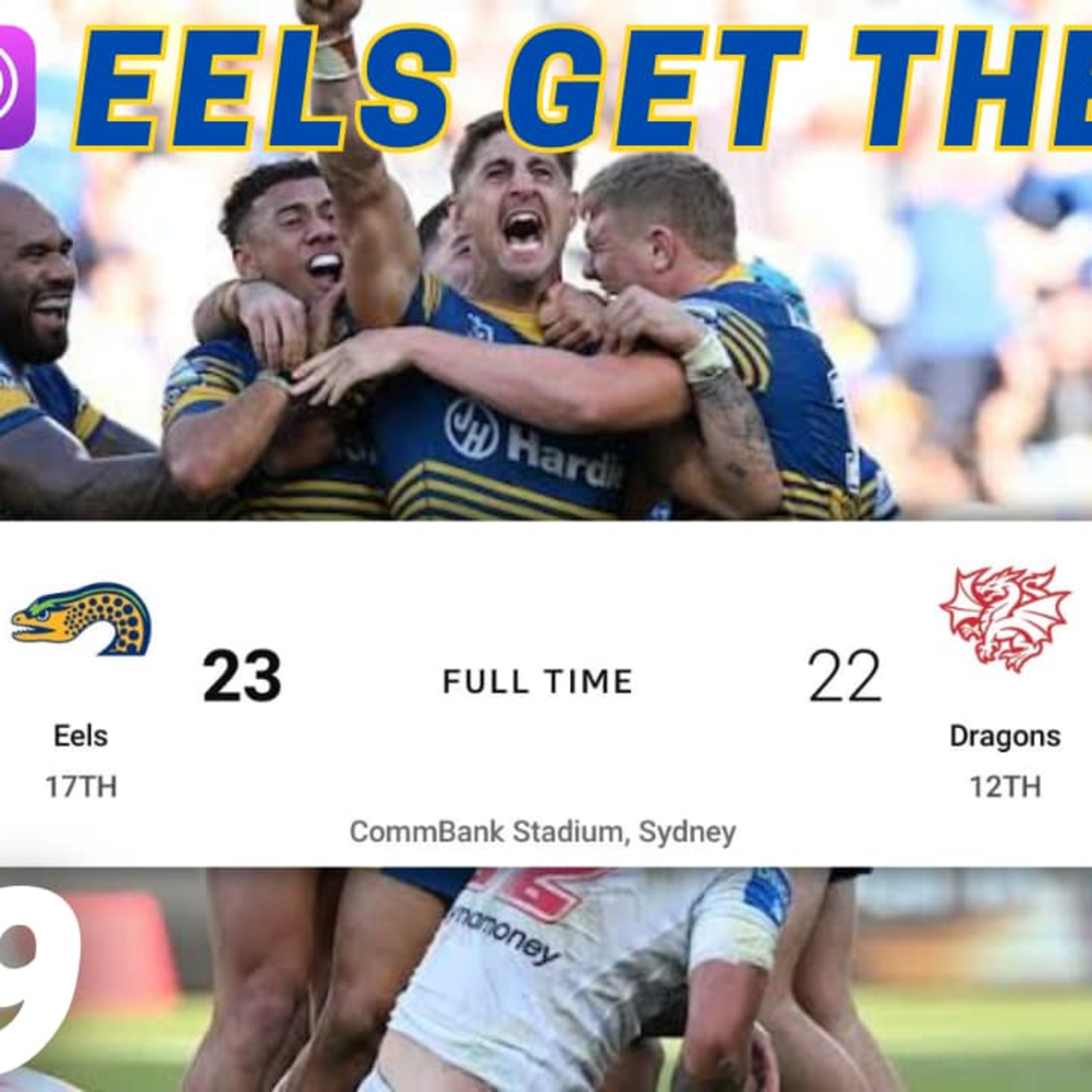 Ep 79- Eels Get the Win episode artwork