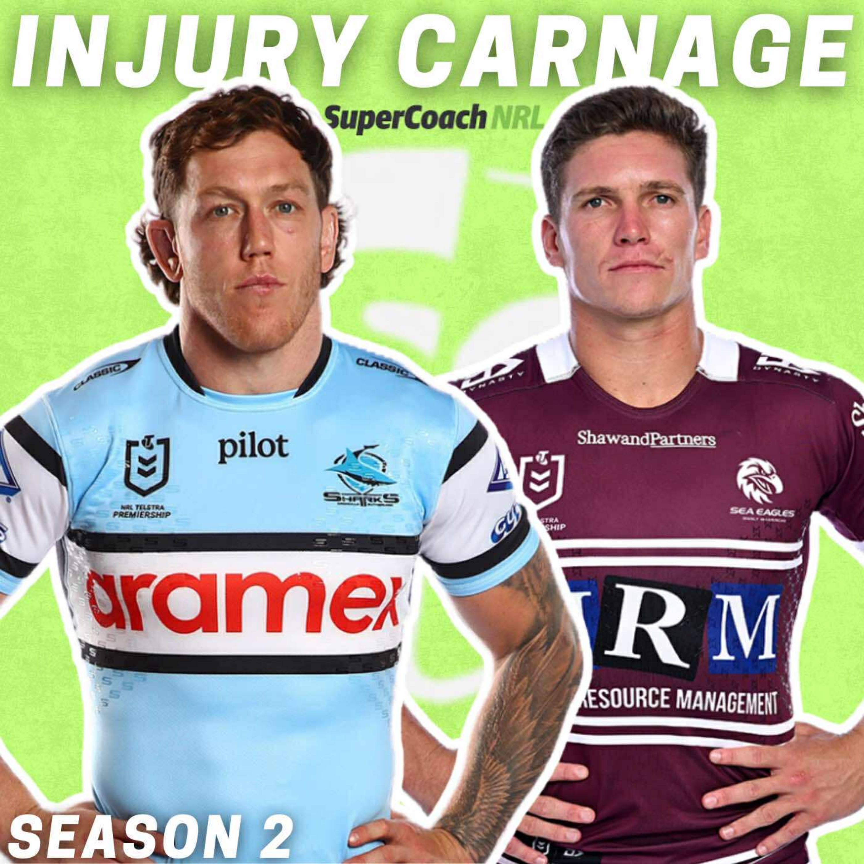 NRL SUPERCOACH ROUND 25 PREVIEW - INJURY CARNAGE episode artwork