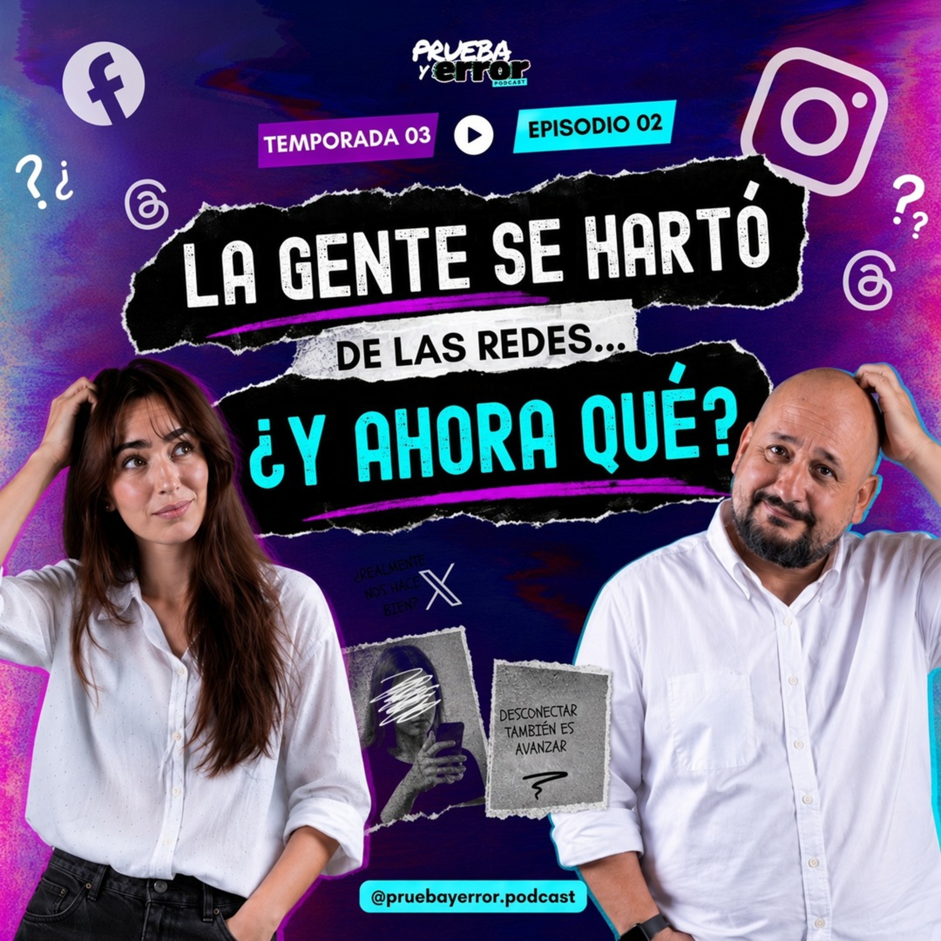 Portada de Prueba y Error Podcast