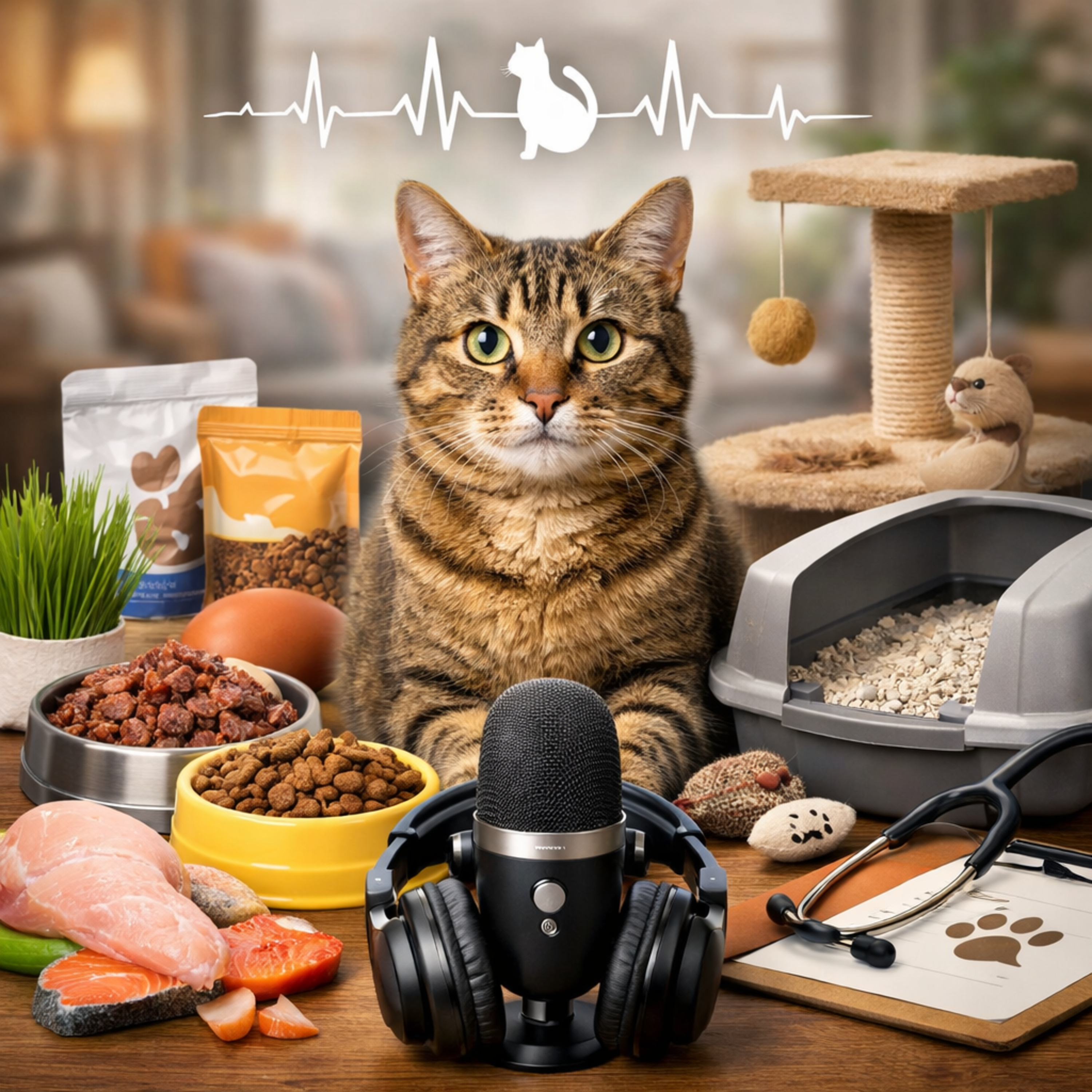 Tudo sobre gatos: alimentação, comportamento e saúde no dia a dia episode artwork