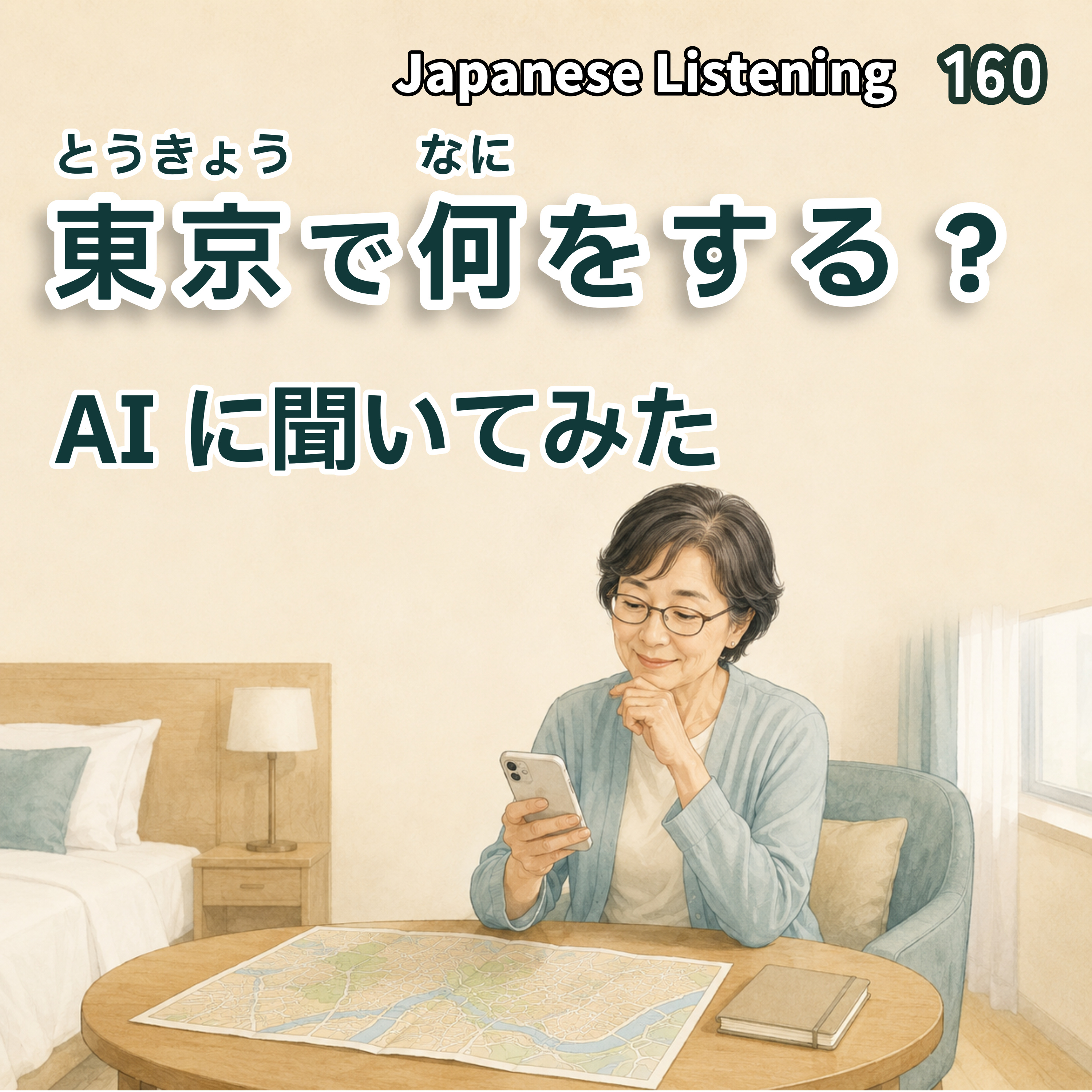 東京で何をする？AIに聞いてみました episode artwork