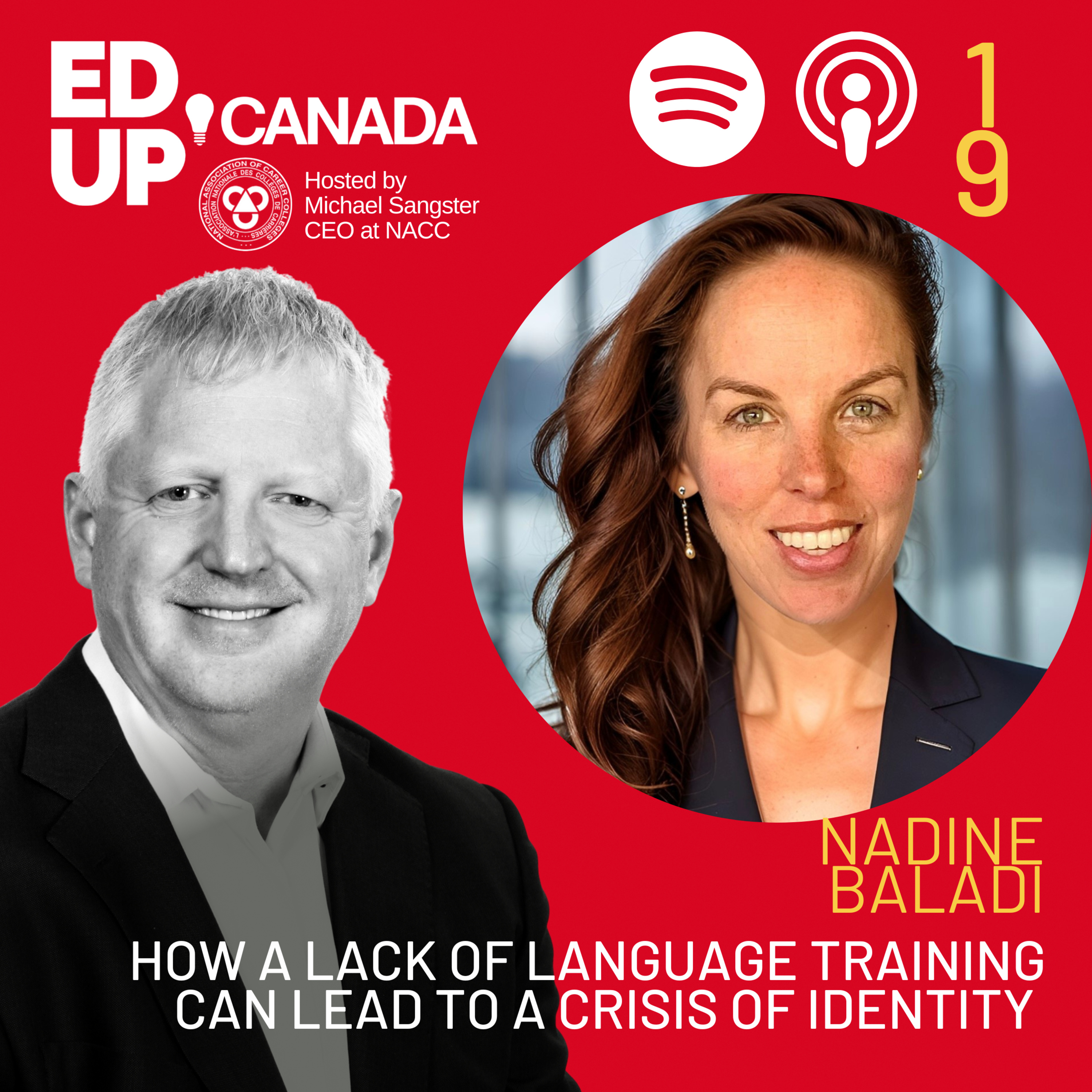 How a lack of language training can lead to a crisis of identity with Nadine Baladi  episode artwork
