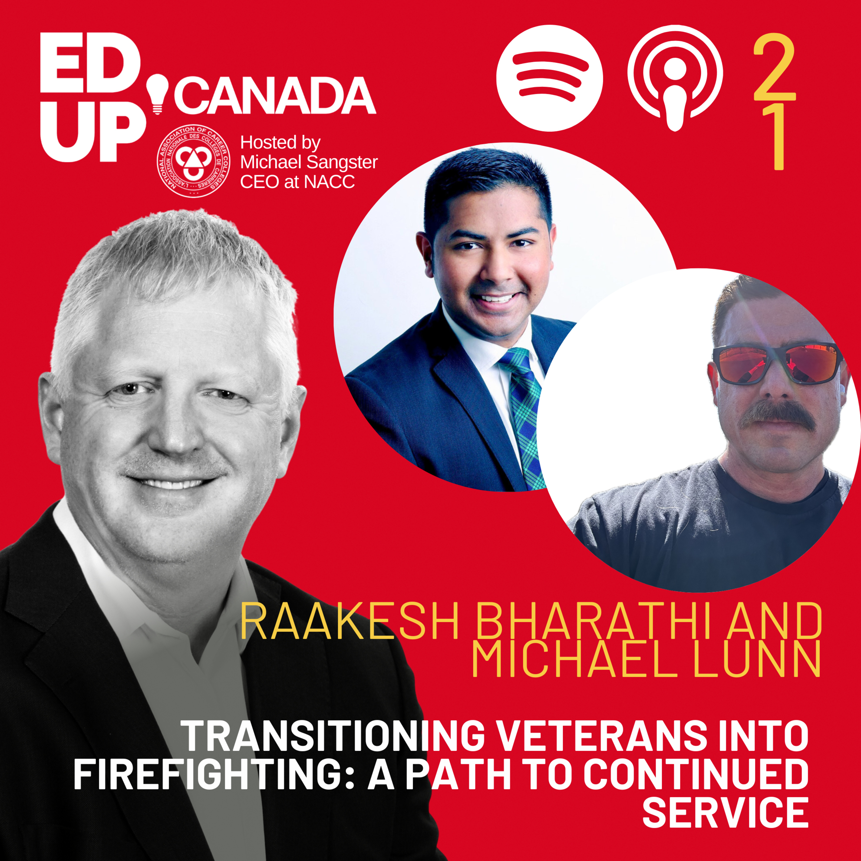 Transitioning Veterans into Firefighting: A Path to Continued Service with Raakesh Bharathi and Mike Lunn  episode artwork