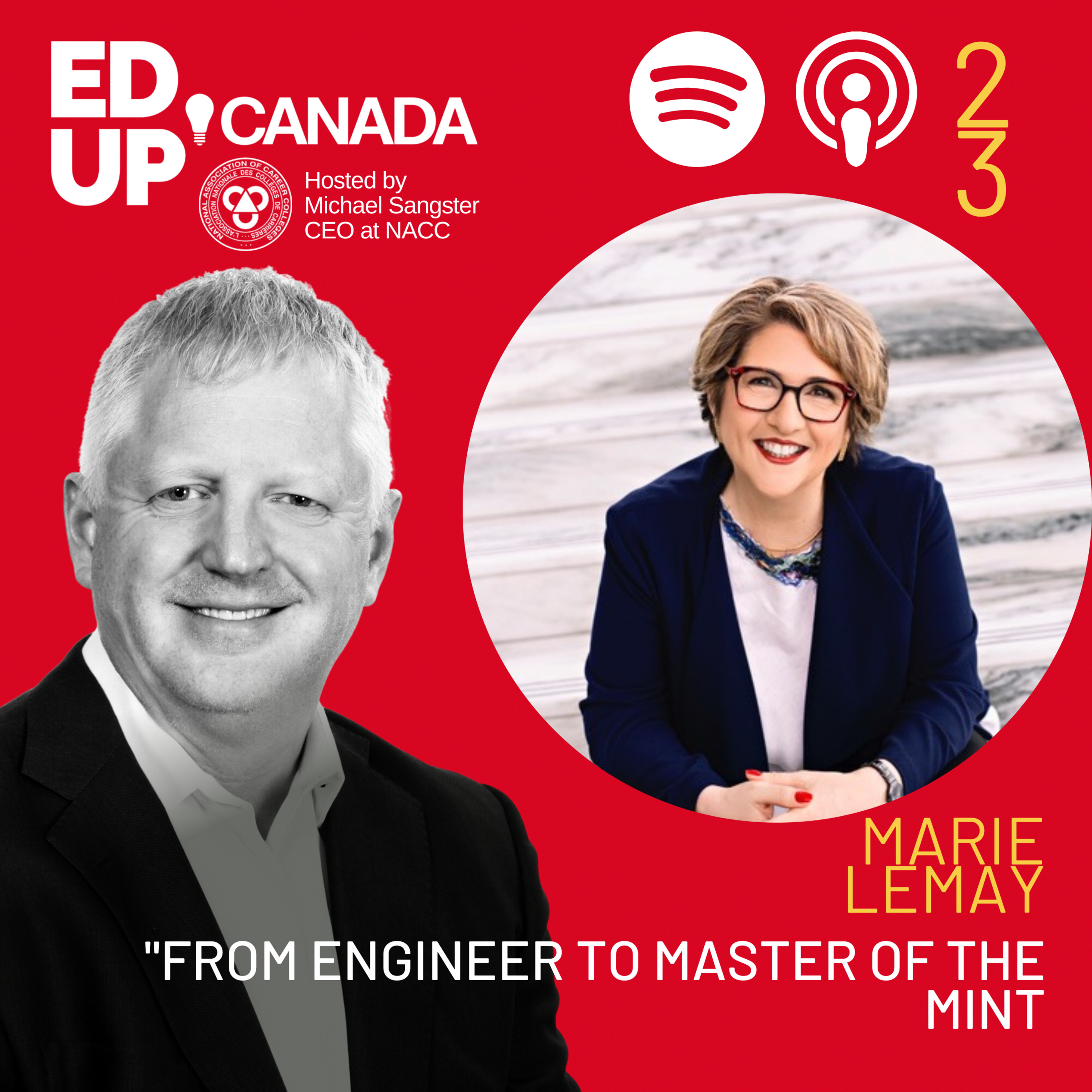 From Engineer to Master of the Mint: Marie Lemay's Career Journey episode artwork
