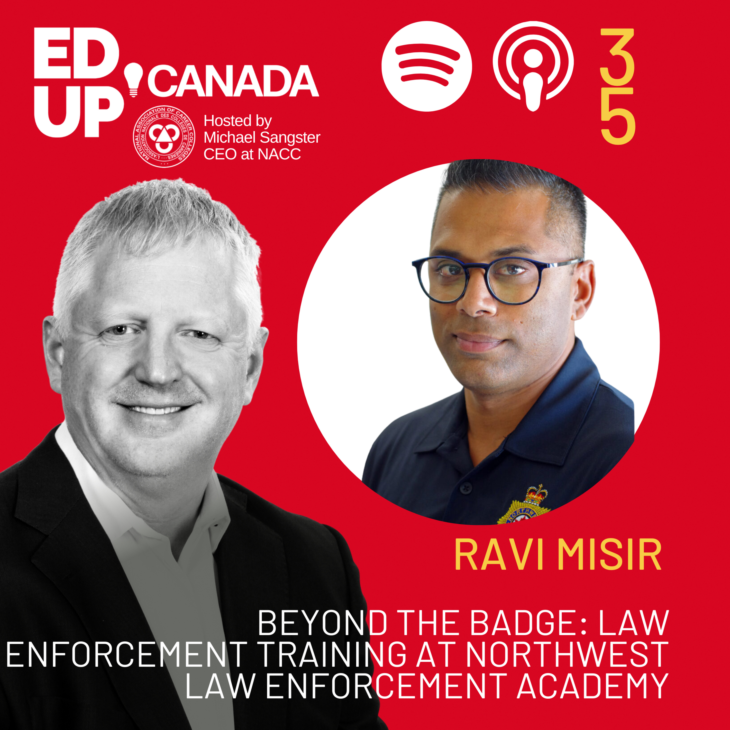  Beyond the Badge: Law Enforcement Training at Northwest Law Enforcement Academy with Ravi Misir episode artwork