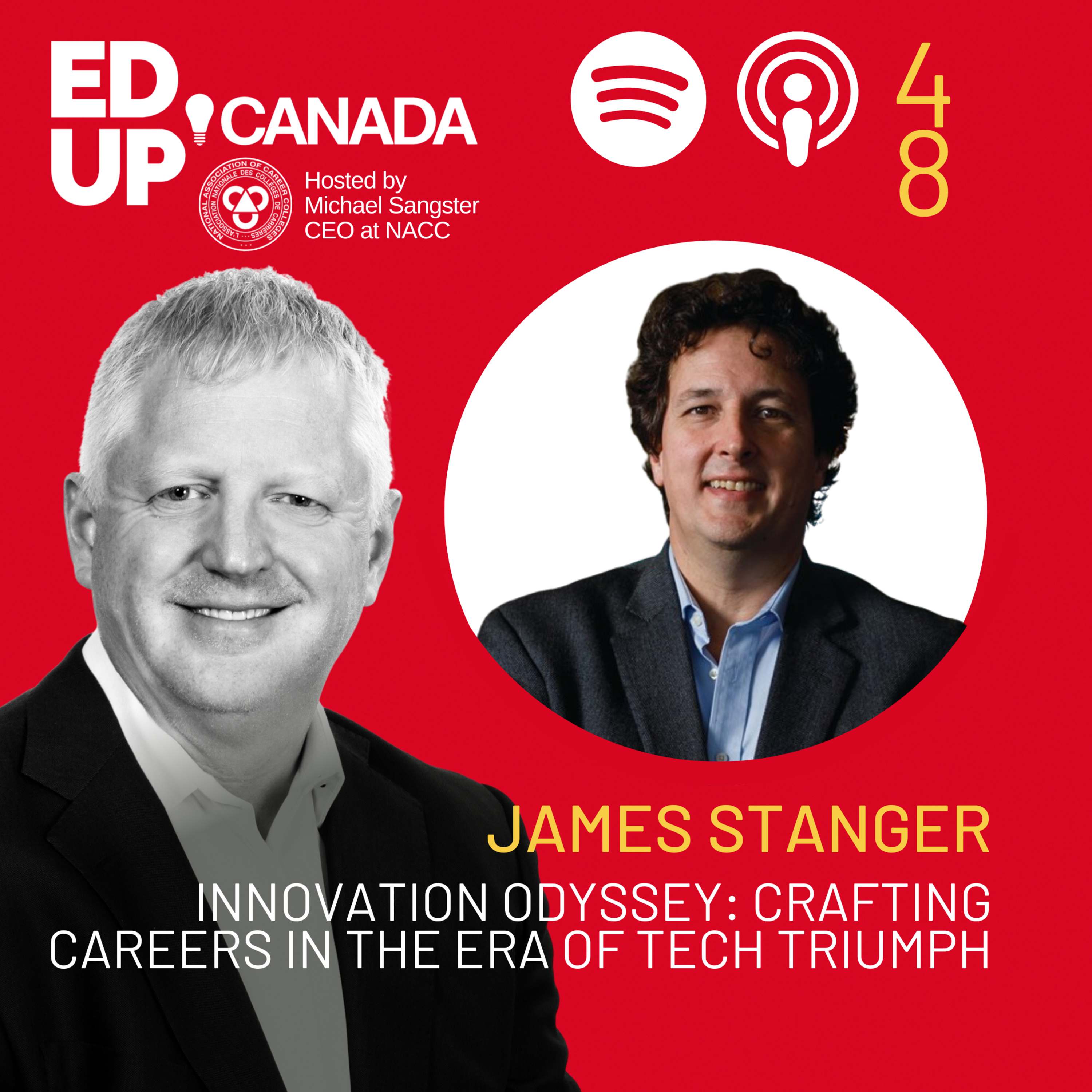 Innovation Odyssey: Crafting Careers in the Era of Tech Triumph with James Stanger  episode artwork