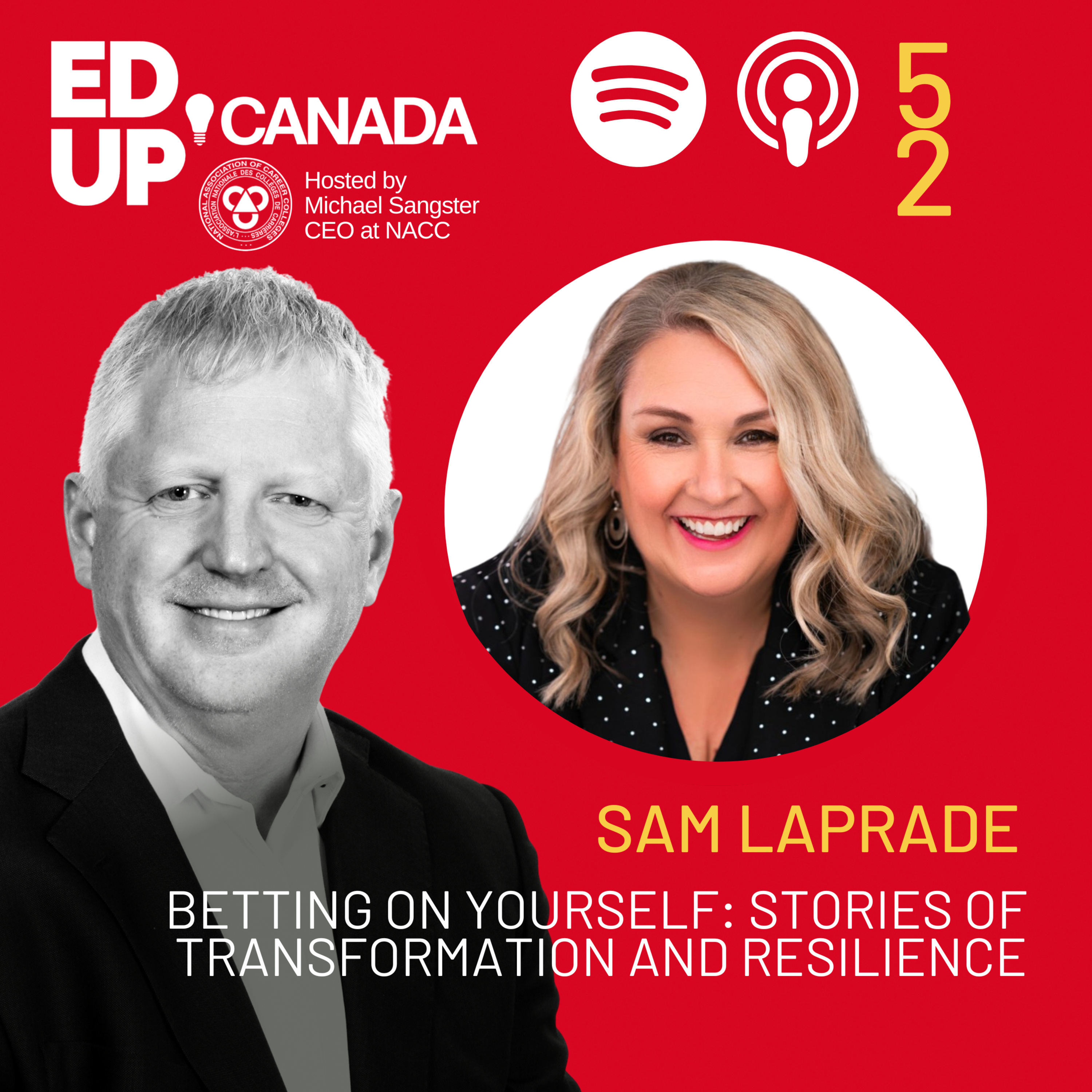 Betting on Yourself: Stories of Transformation and Resilience with Sam Laprade  episode artwork