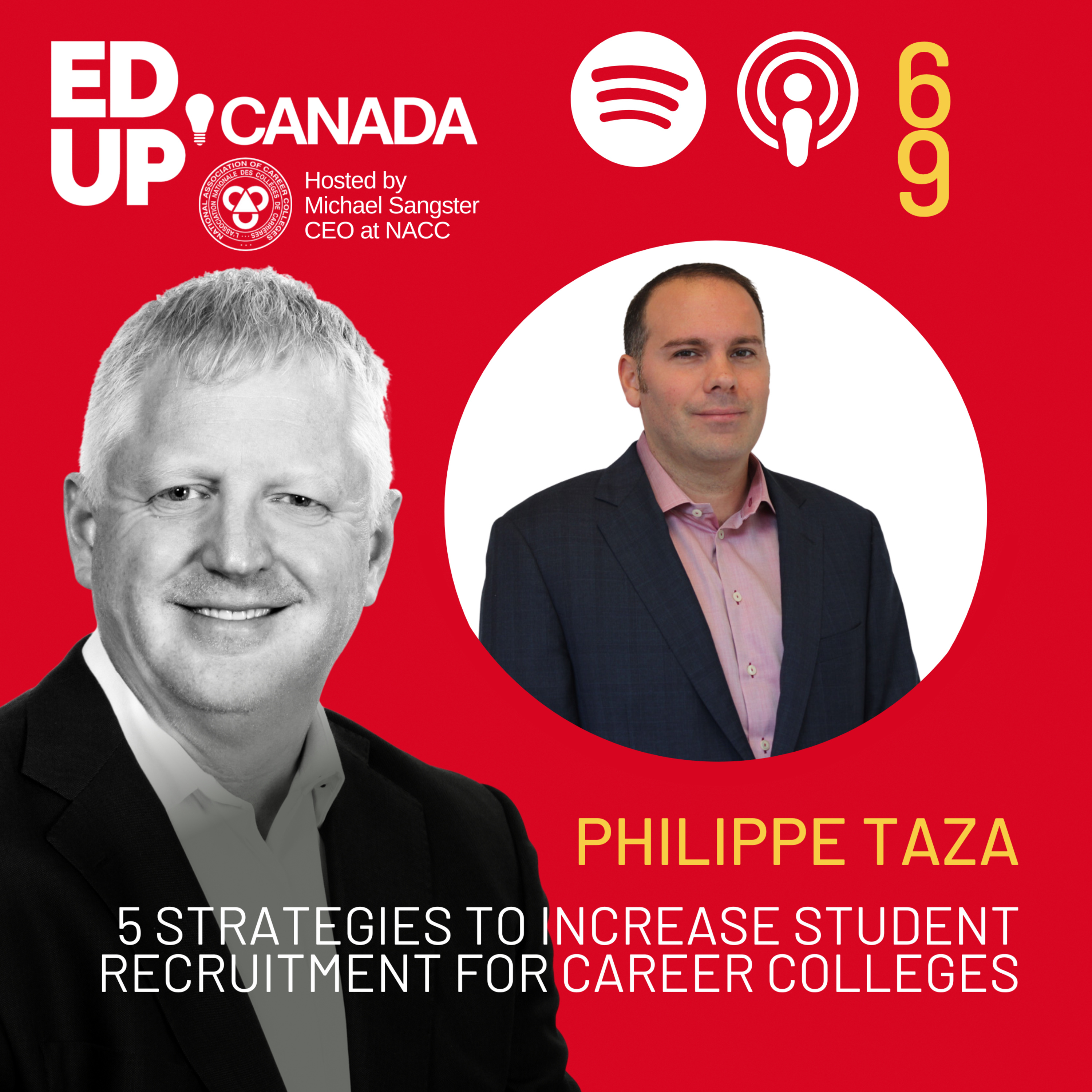 5 Strategies to Enhance Student Recruitment for Career Colleges with Philippe Taza of of Higher Education Marketing (HEM) episode artwork