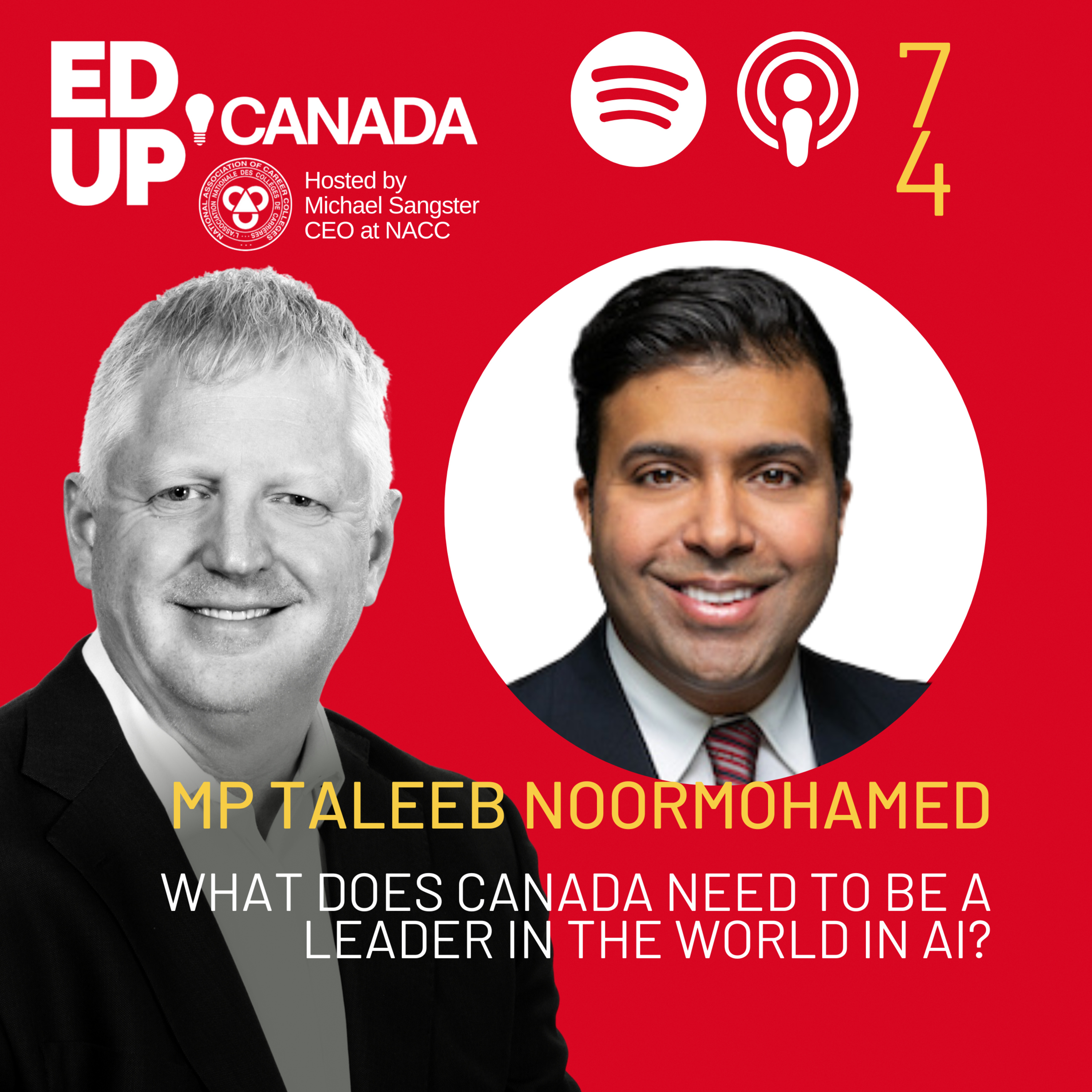 What does Canada need to be a leader in the world in AI episode artwork