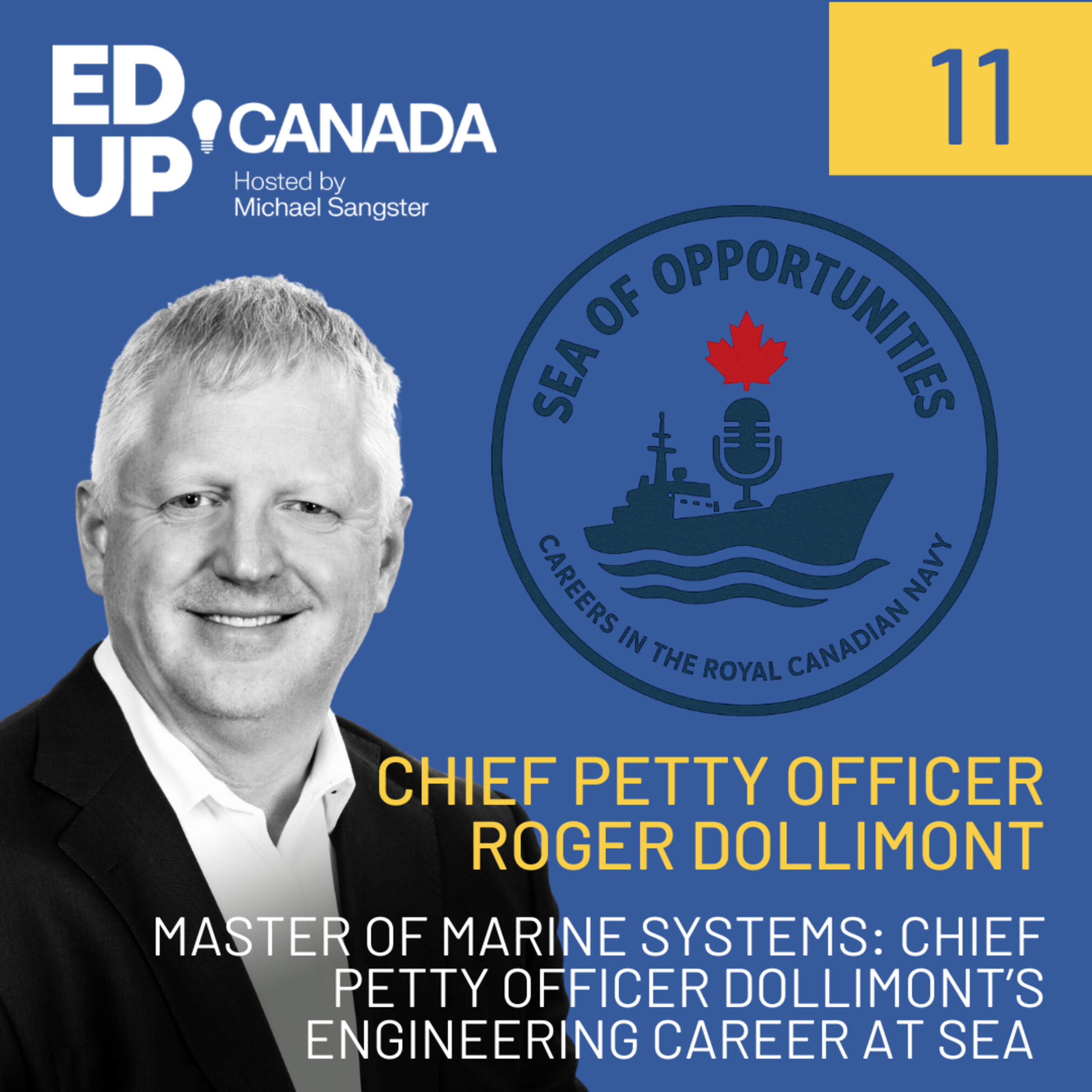 Master of Marine Systems: Chief Petty Officer Dollimont's Engineering Career at Sea  episode artwork