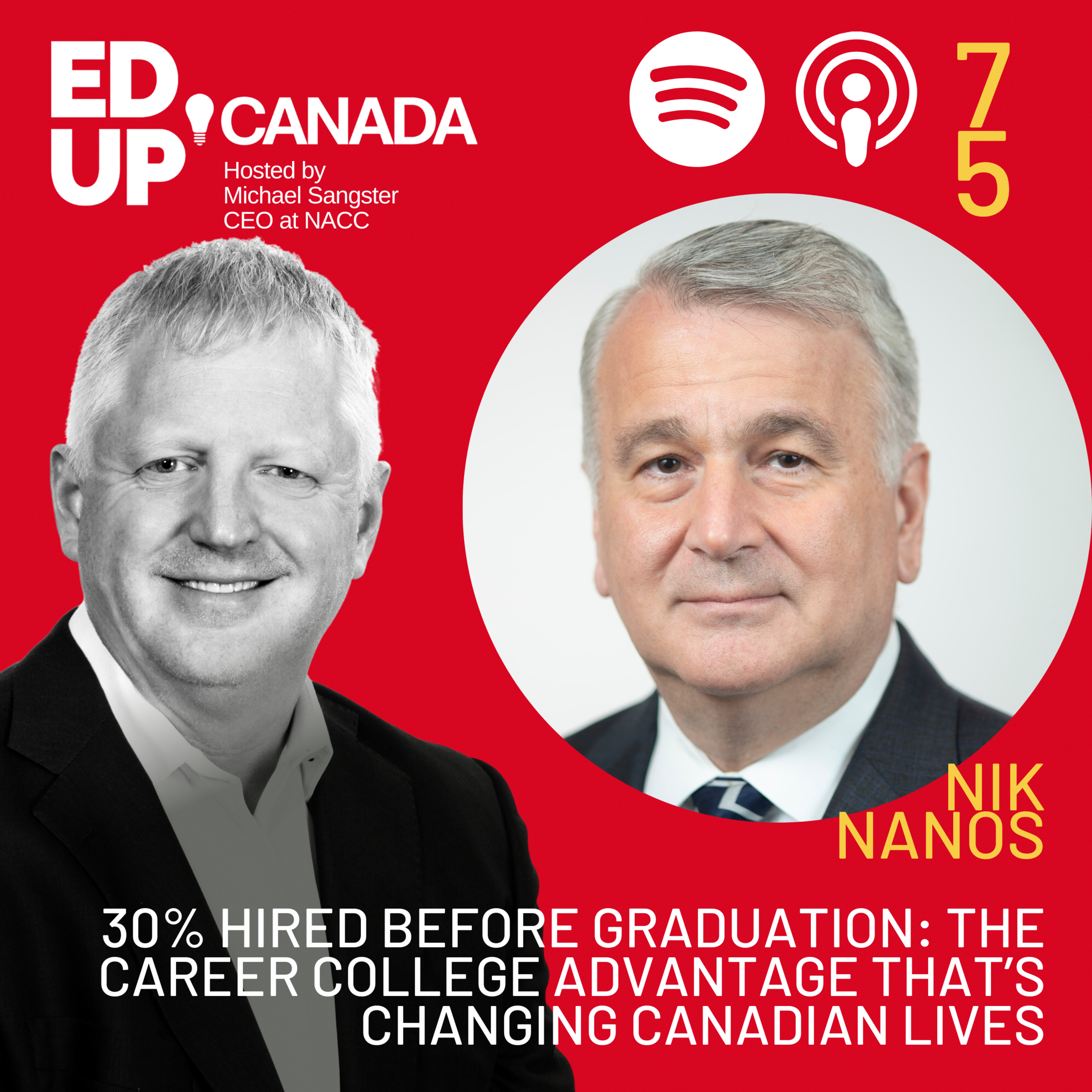30% Hired Before Graduation: The Career College Advantage That's Changing Canadian Lives with Nik Nanos episode artwork