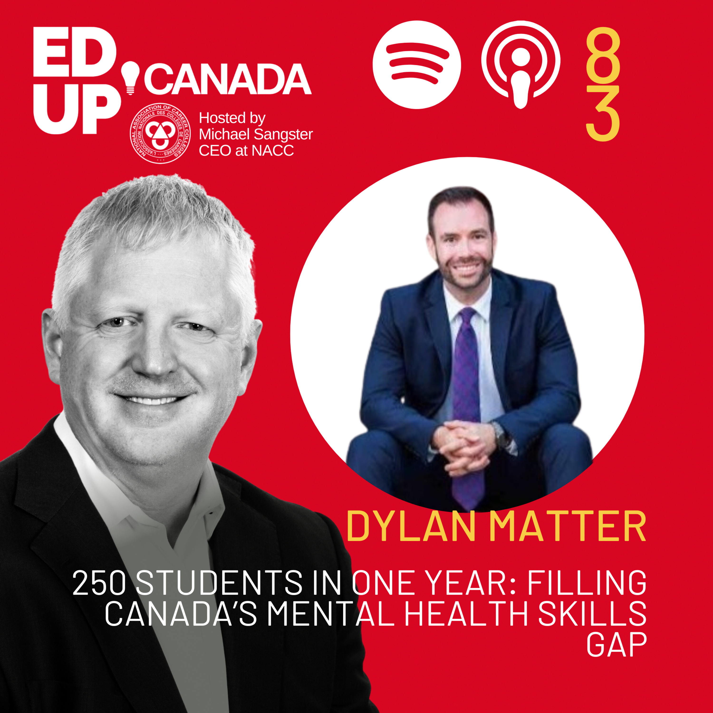 250 Students in One Year: Filling Canada’s Mental Health Skills Gap with Dylan Matter episode artwork