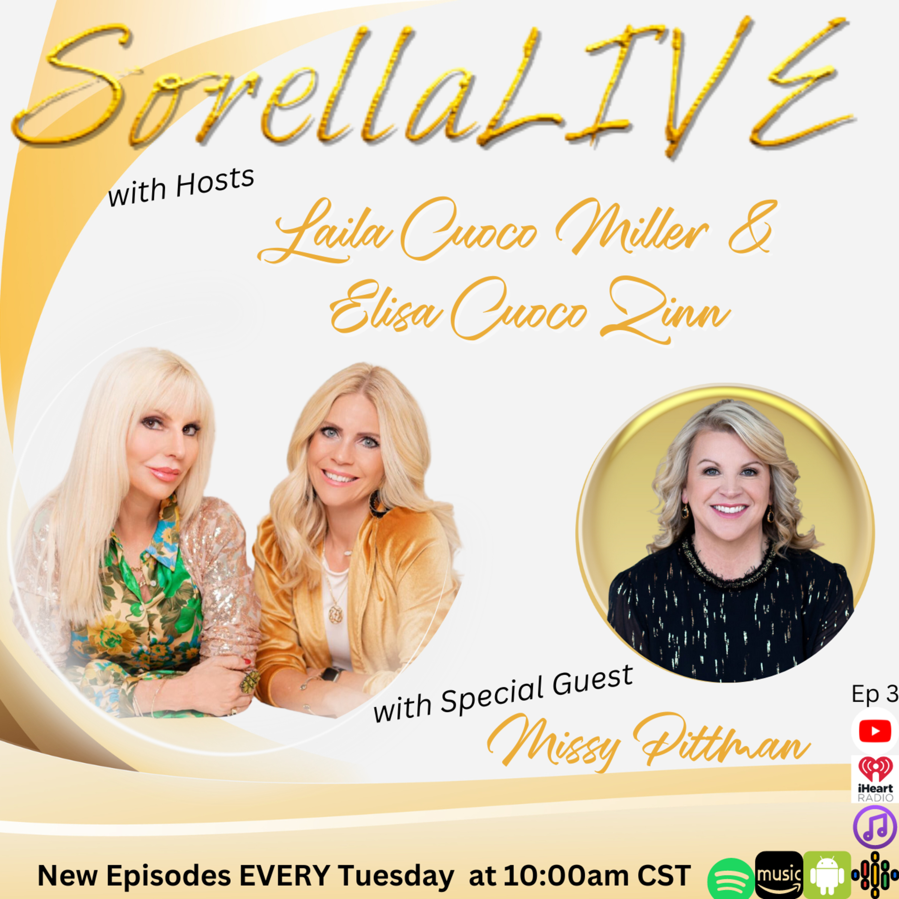 SorellaLIVE with Laila Cuoco Miller and Elisa Cuoco Zinn